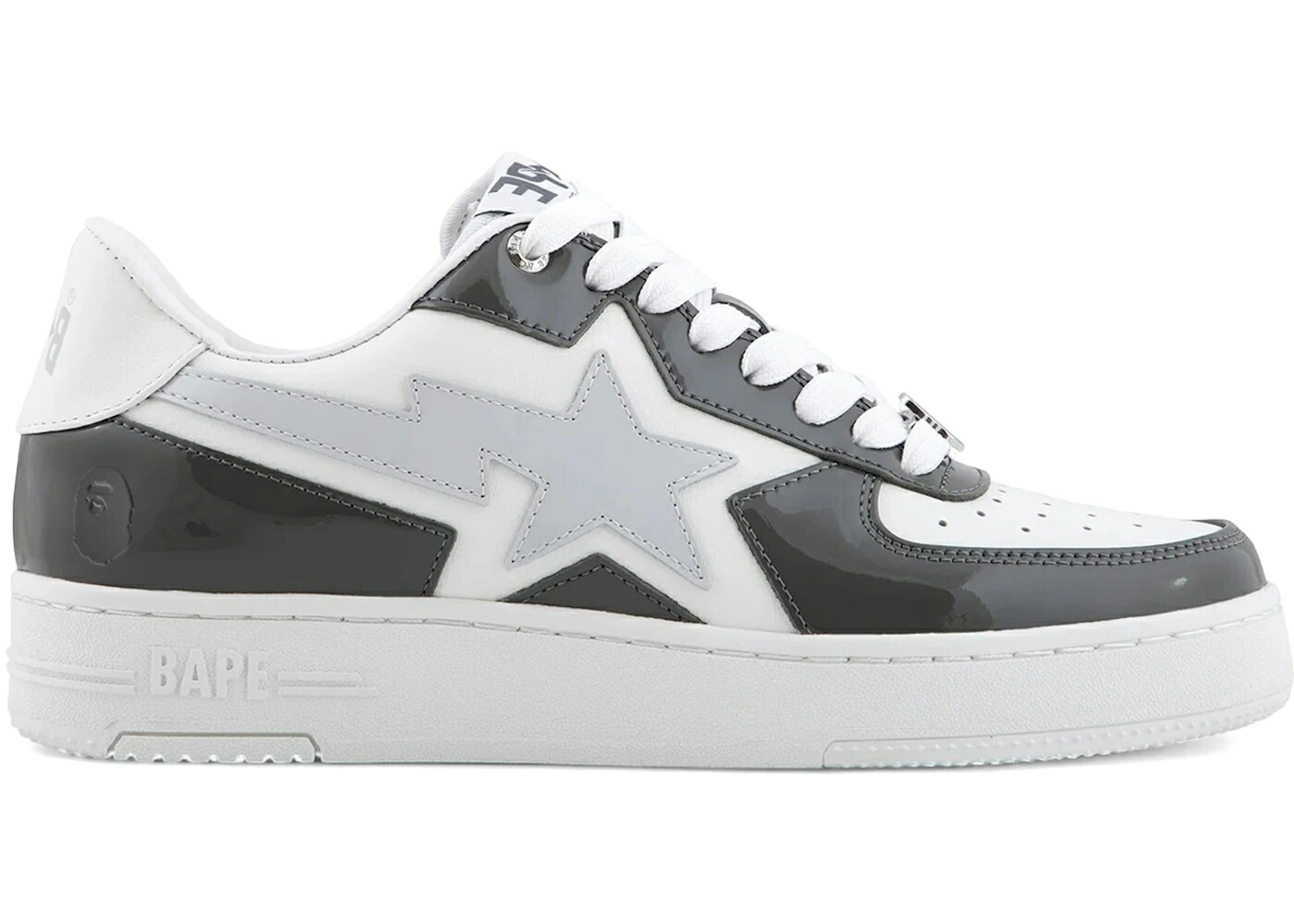 ベイプ アイコン 薄墨色 薄墨色 #2 スニーカー メンズ BAPE A BATHING APE STA ICON LOW GREY /