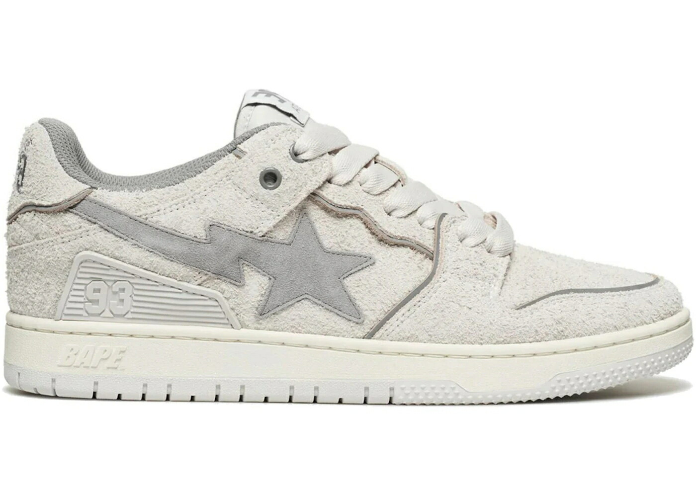 ベイプ 薄墨色 薄墨色 #3 スニーカー メンズ BAPE A BATHING APE SK8 STA GREY /