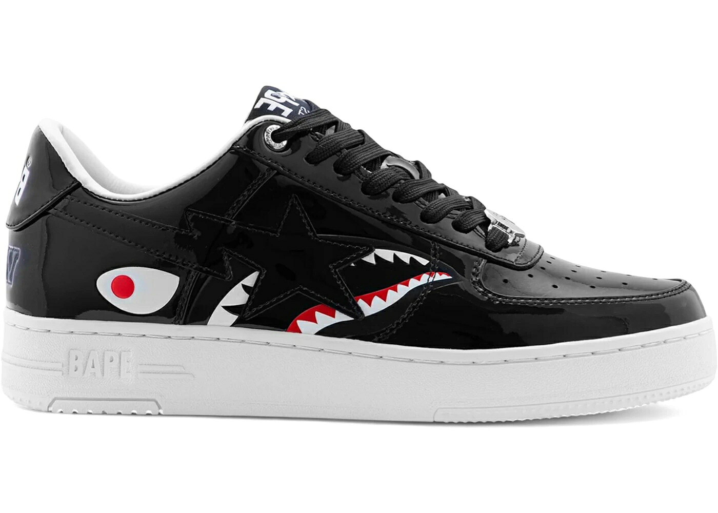 ベイプ シャーク 黒いこと 黒いこと #3 スニーカー メンズ BAPE A BATHING APE STA SHARK BLACK /