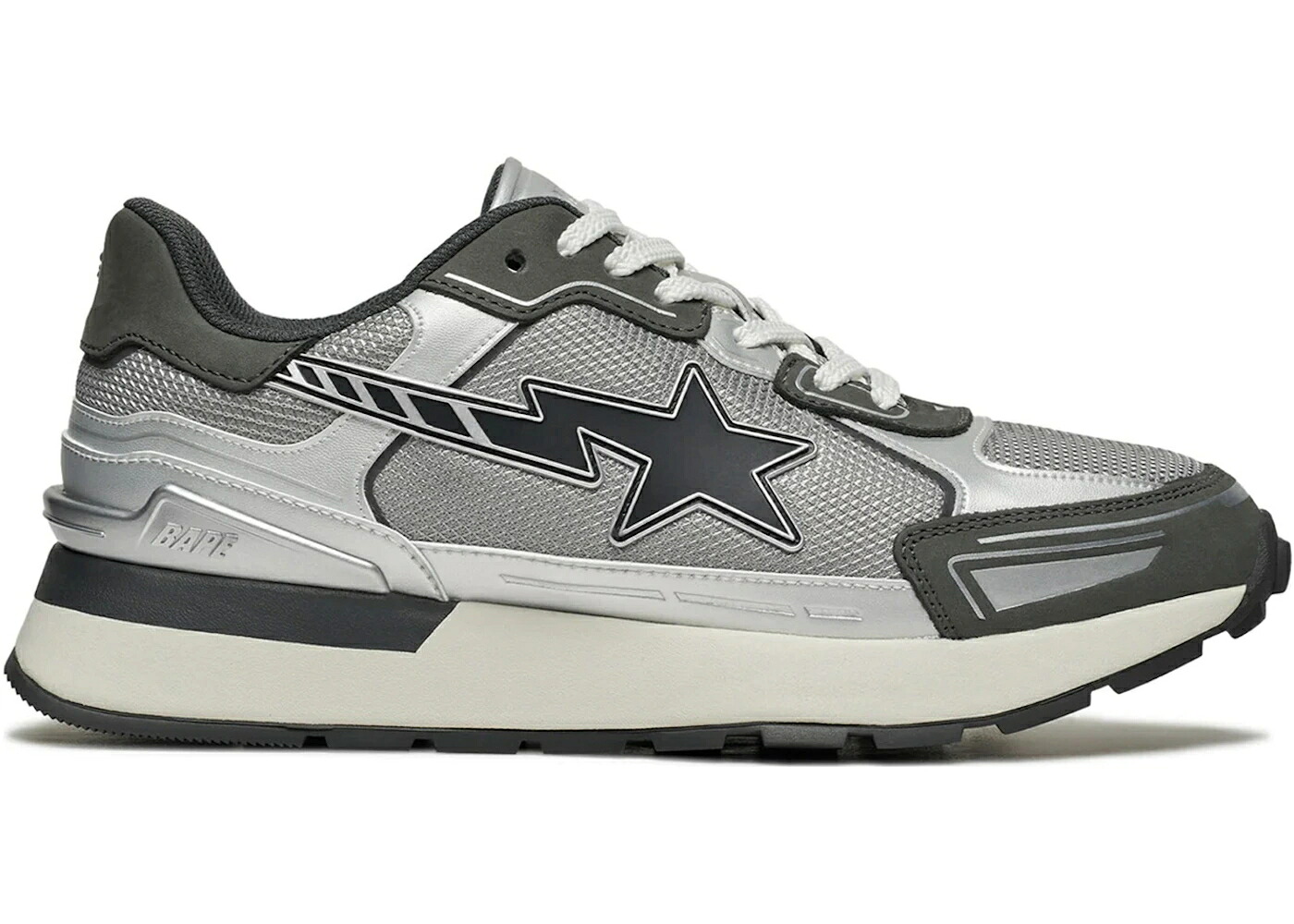 ベイプ エクスプレス プロ 灰色 グレー スニーカー メンズ BAPE A BATHING APE CROSS STA EXPRESS PRO M2 GREY /