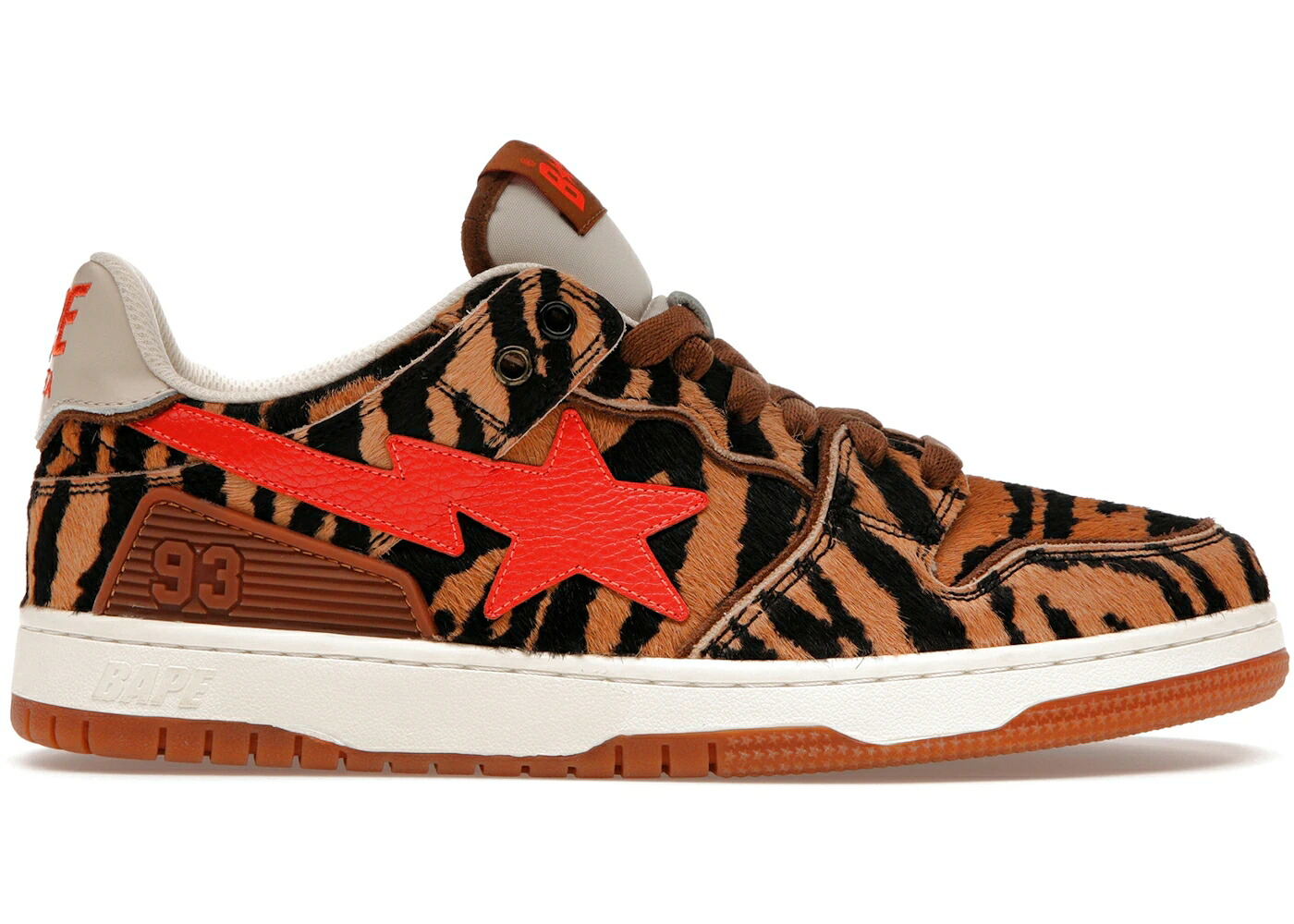 ベイプ 橙 オレンジ色 赤銅色 赤銅色 スニーカー メンズ BAPE A BATHING APE SK8 STA YEAR OF THE TIGER / TIGER ORANGE BROWN スニーカー-メンズ靴-靴