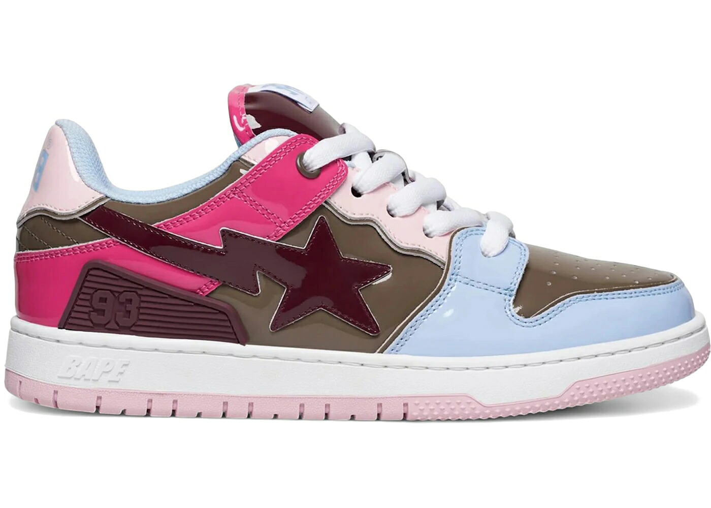 ベイプ 青味 青み #2 スニーカー メンズ BAPE A BATHING APE SK8 STA BOLD BLUE /
