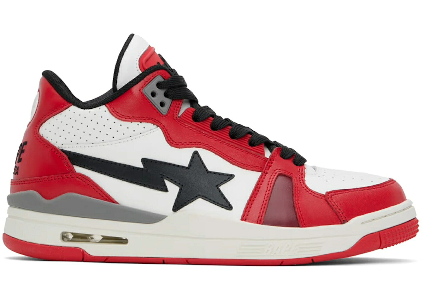 ベイプ 赤 赤いこと #1 スニーカー メンズ BAPE A BATHING APE CLUTCH STA RED / スニーカー-メンズ靴