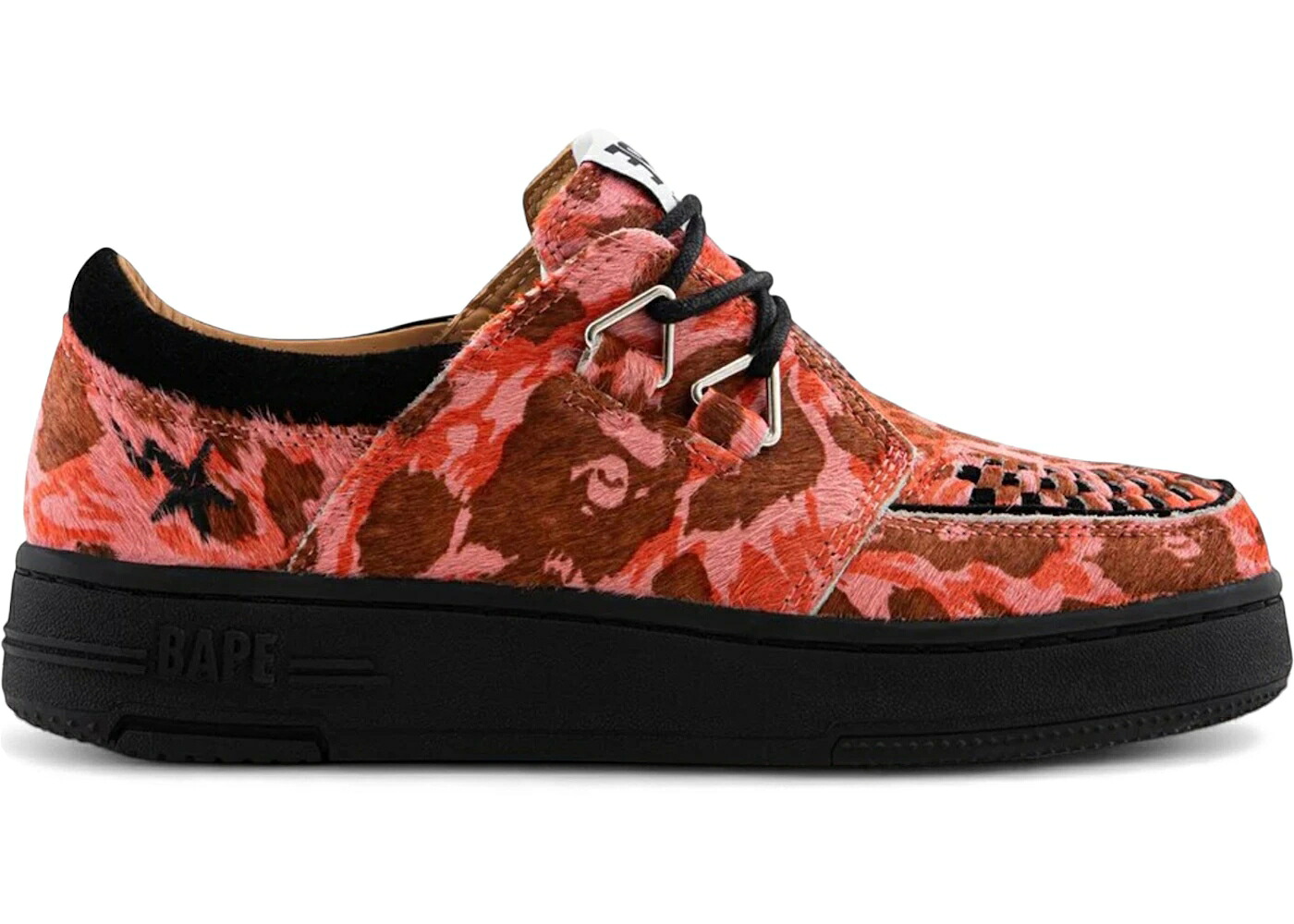 ベイプ ピンク ヒョウ柄 レオパード カモ柄 WOMEN'S スニーカー レディース BAPE A BATHING APE CREEP STA PINK LEOPARD CAMO (WOMEN'S) /|スニケス
