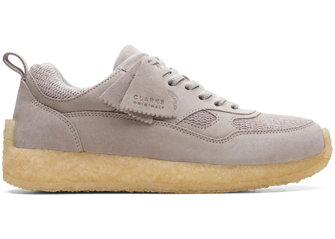 クラークス オリジナルス 薄墨色 薄墨色 スエードクロス スウェード スニーカー メンズ CLARKS ORIGINALS LOCKHILL RONNIE FIEG 8TH STREE GREY SUEDE / GREY SUEDE