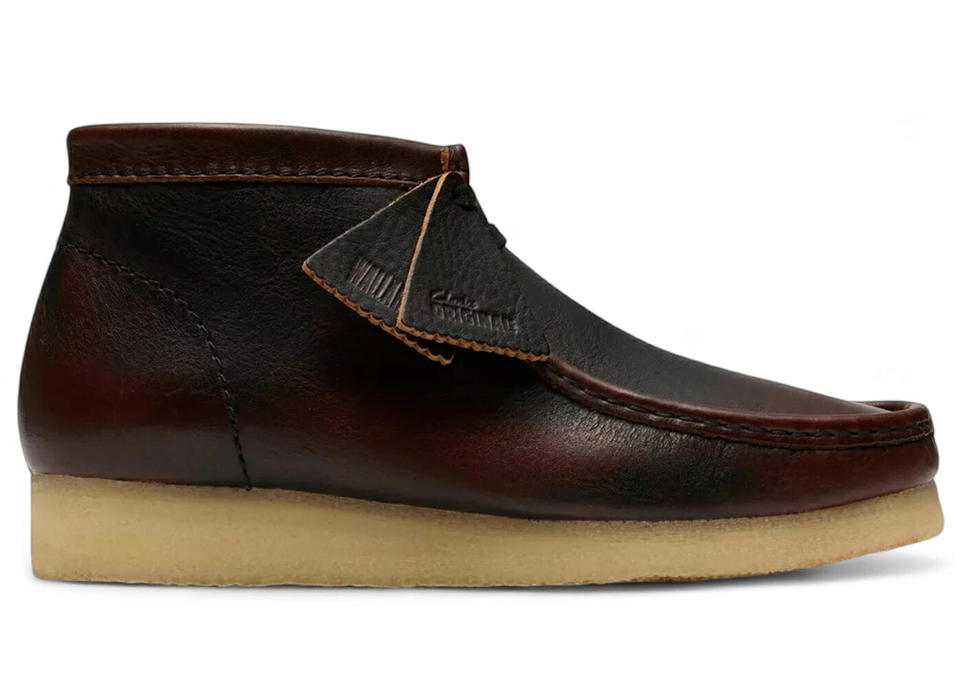 クラークス オリジナルス ブーツ レザー スニーカー メンズ CLARKS ORIGINALS WALLABEE BOOT DARK TAN COMBINATION LEATHER / DARK TAN COMBINATION|スニケス