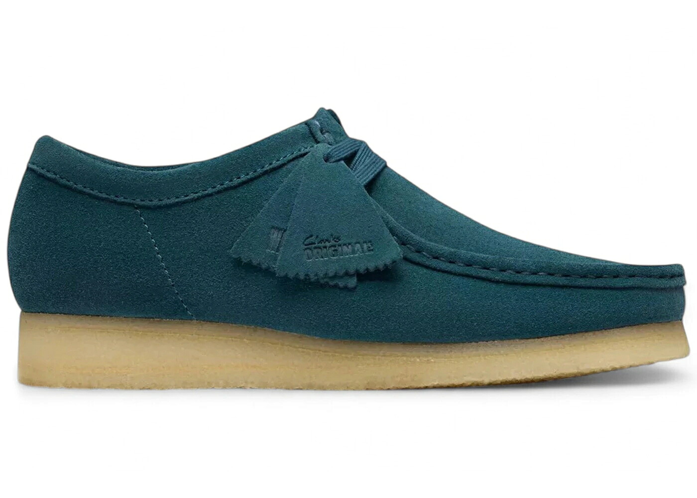 クラークス オリジナルス ミッド 青色 ブルー スエード スウェード スニーカー メンズ CLARKS ORIGINALS WALLABEE MID BLUE SUEDE / MID BLUE SUEDE｜スニケス 28,405円
