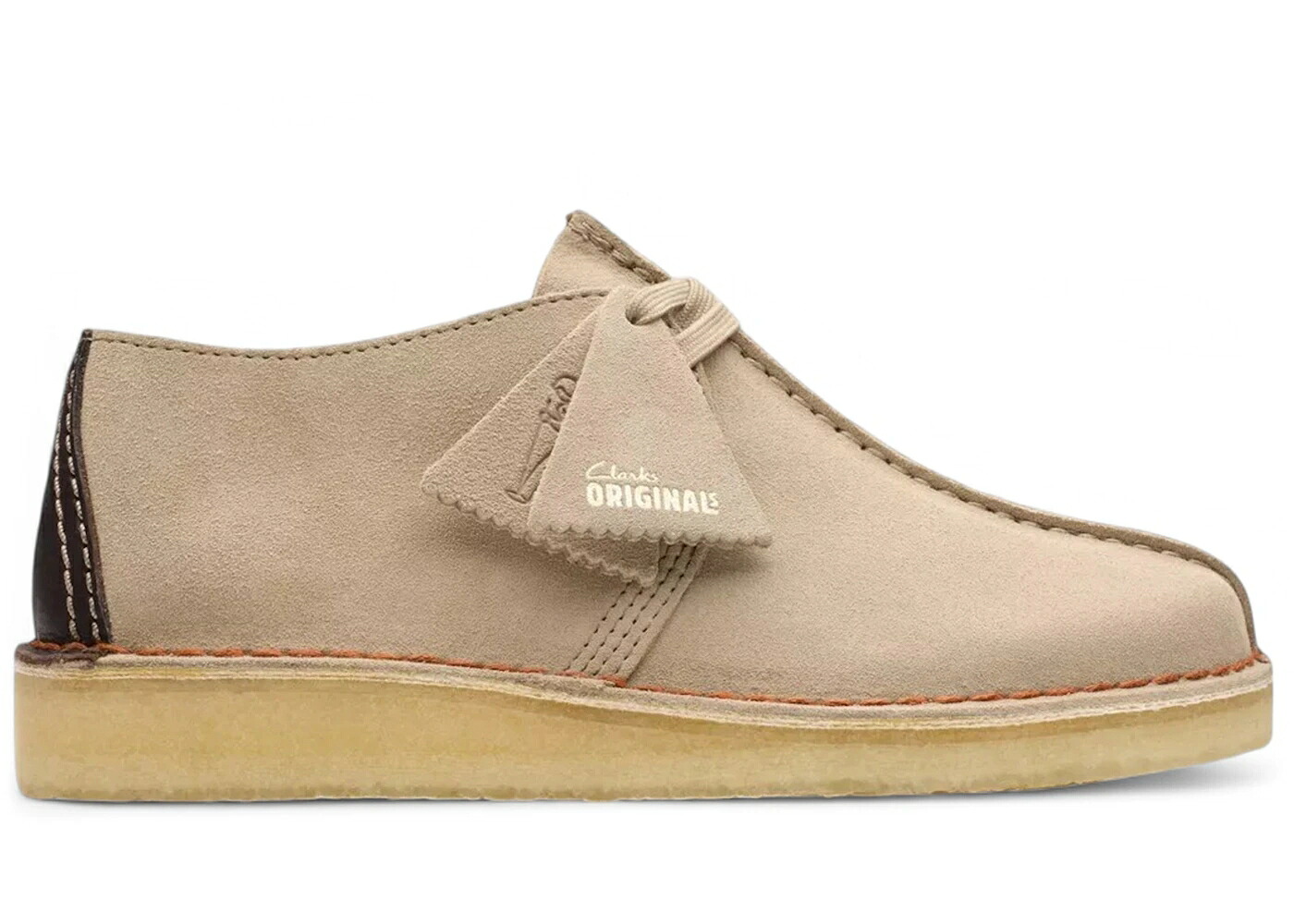 クラークス オリジナルス 砂色 サンド スエード スウェード 茶色 ブラウン レザー スニーカー メンズ CLARKS ORIGINALS DESERT TREK SAND SUEDE BROWN LEATHER / SAND SUEDE｜スニケス
