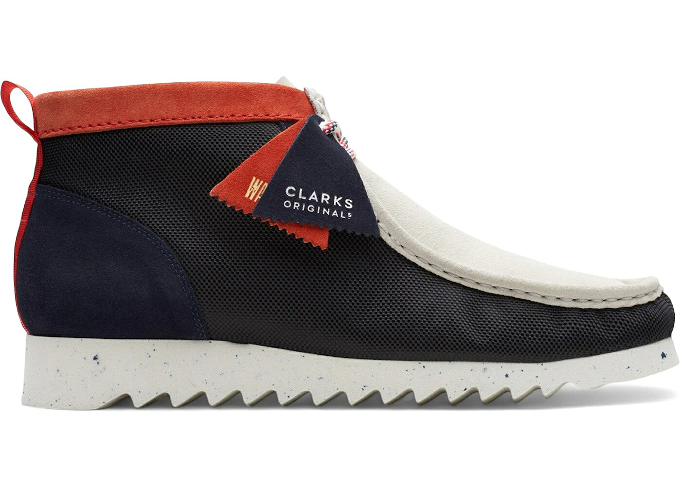 クラークス オリジナルス 白色 ホワイト レザー スニーカー メンズ CLARKS ORIGINALS WALLABEE FTRE INK WHITE LEATHER / INK WHITE