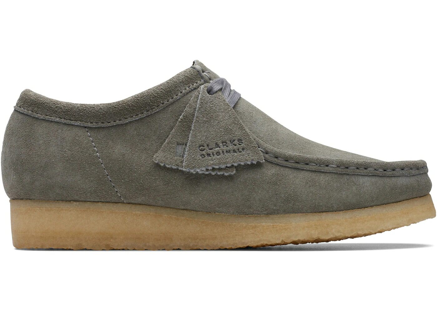 クラークス オリジナルス ブーツ 灰色 グレー スエード スウェード クレープ スニーカー メンズ CLARKS ORIGINALS WALLABEE BOOT GREY SUEDE CREPE /