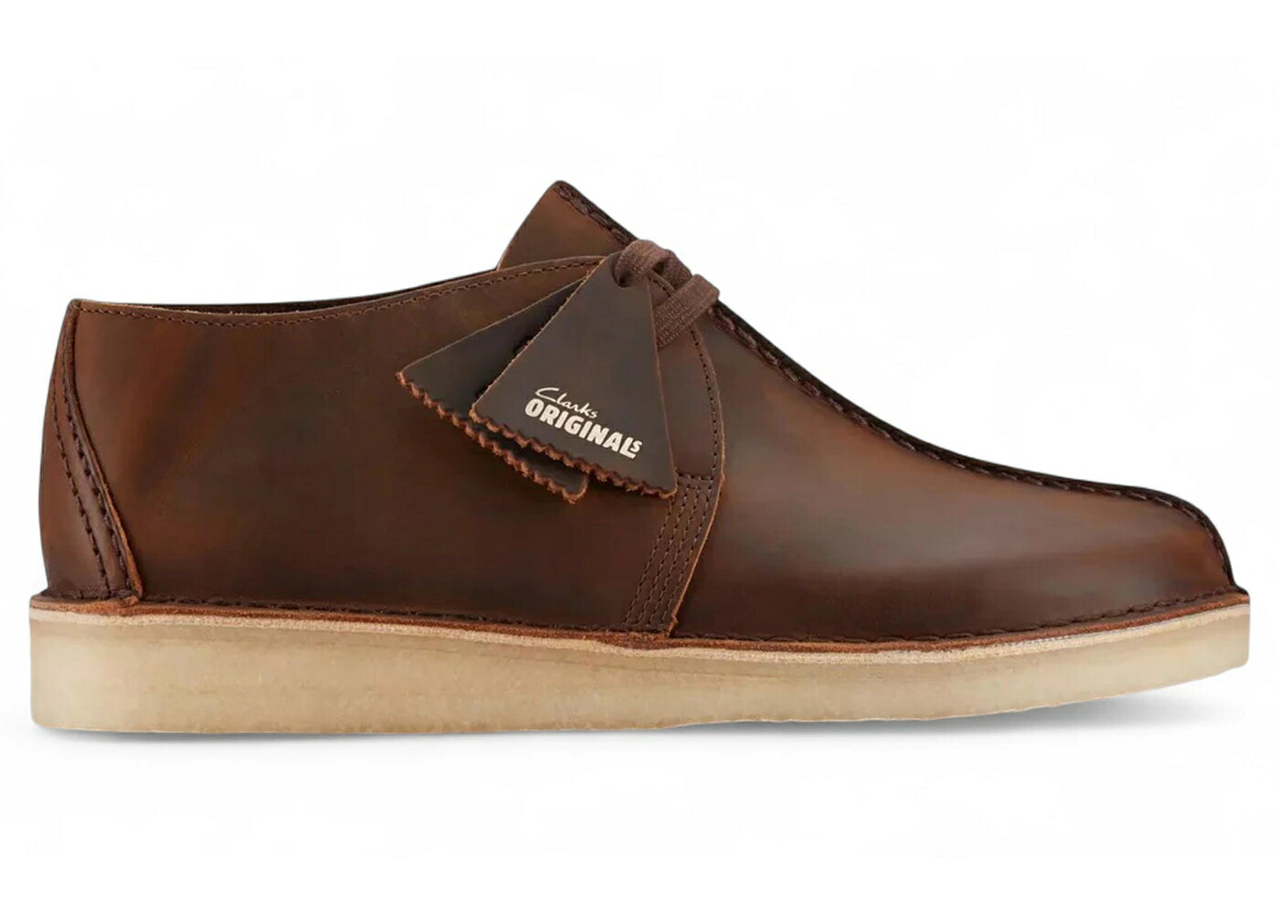 クラークス オリジナルス レザー スニーカー メンズ CLARKS ORIGINALS DESERT TREK BEESWAX LEATHER /｜スニケス