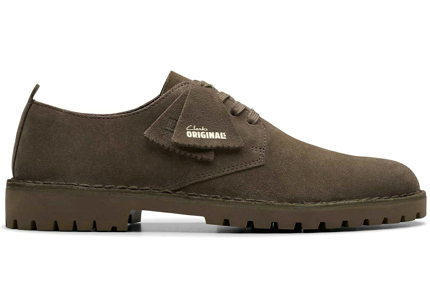 クラークス オリジナルス 薄墨色 薄墨色 スエードクロス スウェード スニーカー メンズ CLARKS ORIGINALS DESERT ROCK LO MOLE GREY SUEDE / MOLE GREY