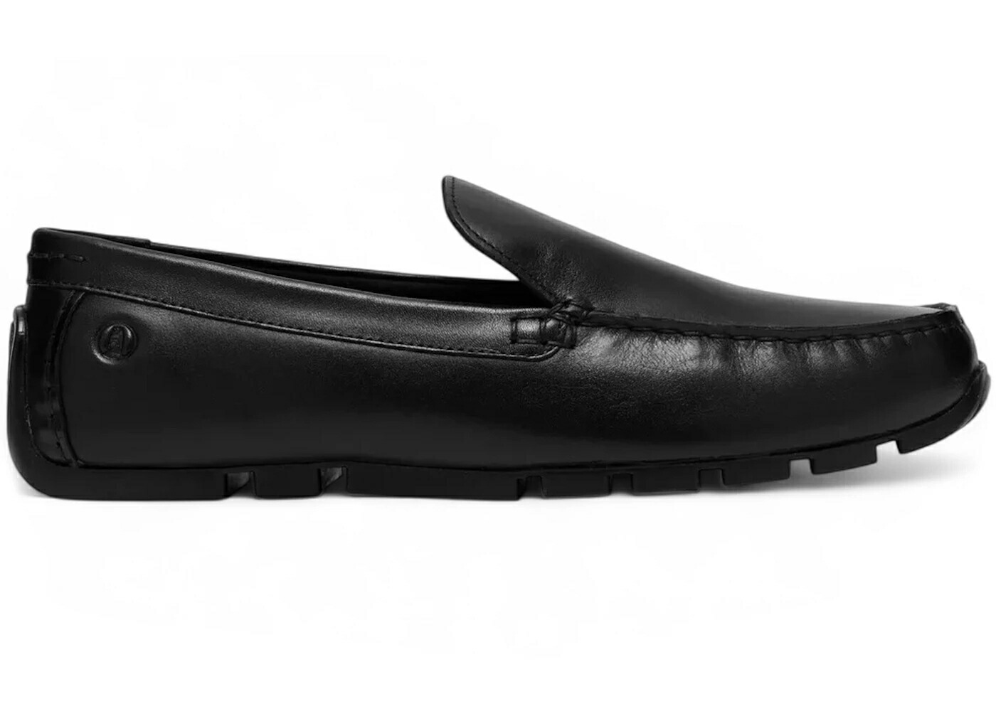 クラークス 黒色 ブラック レザー スニーカー メンズ CLARKS CORSLEY PLAIN BLACK LEATHER / BLACK LEATHER