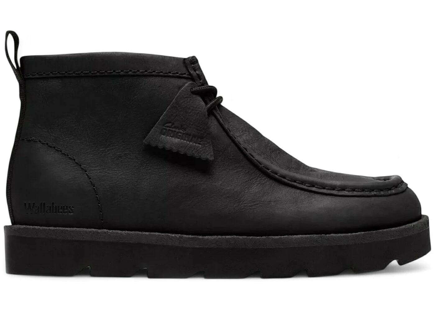 クラークス ブーツ 黒色 ブラック スニーカー メンズ CLARKS MEARE WALLA BOOT BLACK NUBUCK / BLACK NUBUCK|スニケス