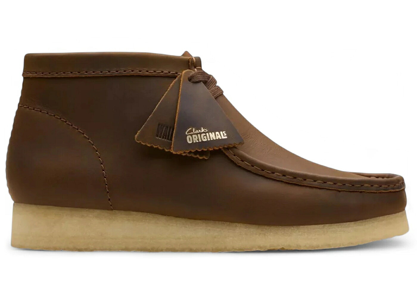 クラークス オリジナルス ブーツ なめし革 スニーカー メンズ CLARKS ORIGINALS WALLABEE BOOT BEESWAX LEATHER /