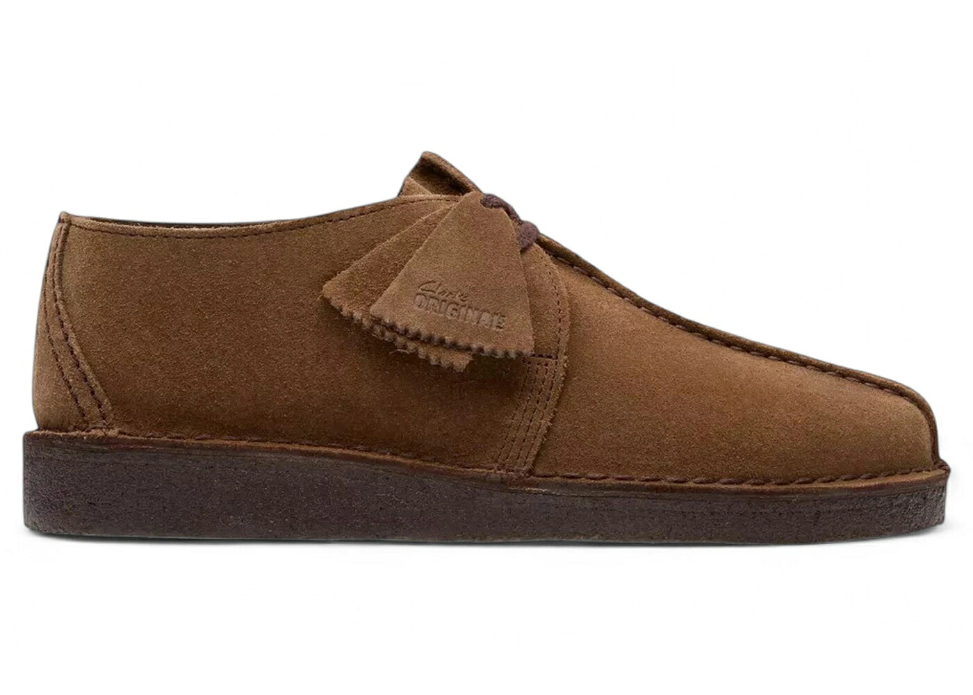 クラークス オリジナルス 茶色 ブラウン スエード スウェード スニーカー メンズ CLARKS ORIGINALS DESERT TREK BROWN SUEDE / BROWN SUEDE｜スニケス