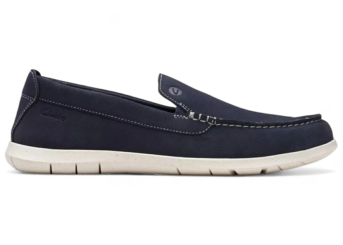 クラークス 紺色 ネイビー スエード スウェード スニーカー メンズ CLARKS FLEXWAY STEP NAVY SUEDE / NAVY SUEDE