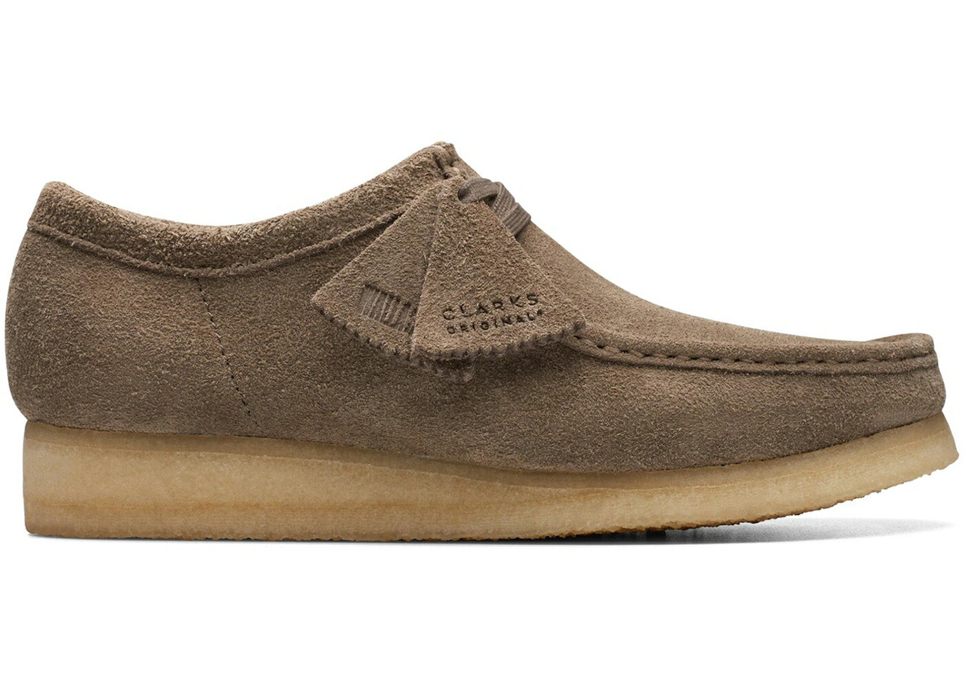 クラークス オリジナルス 灰色 グレー スニーカー メンズ CLARKS ORIGINALS WALLABEE DARK GREY / DARK GREY