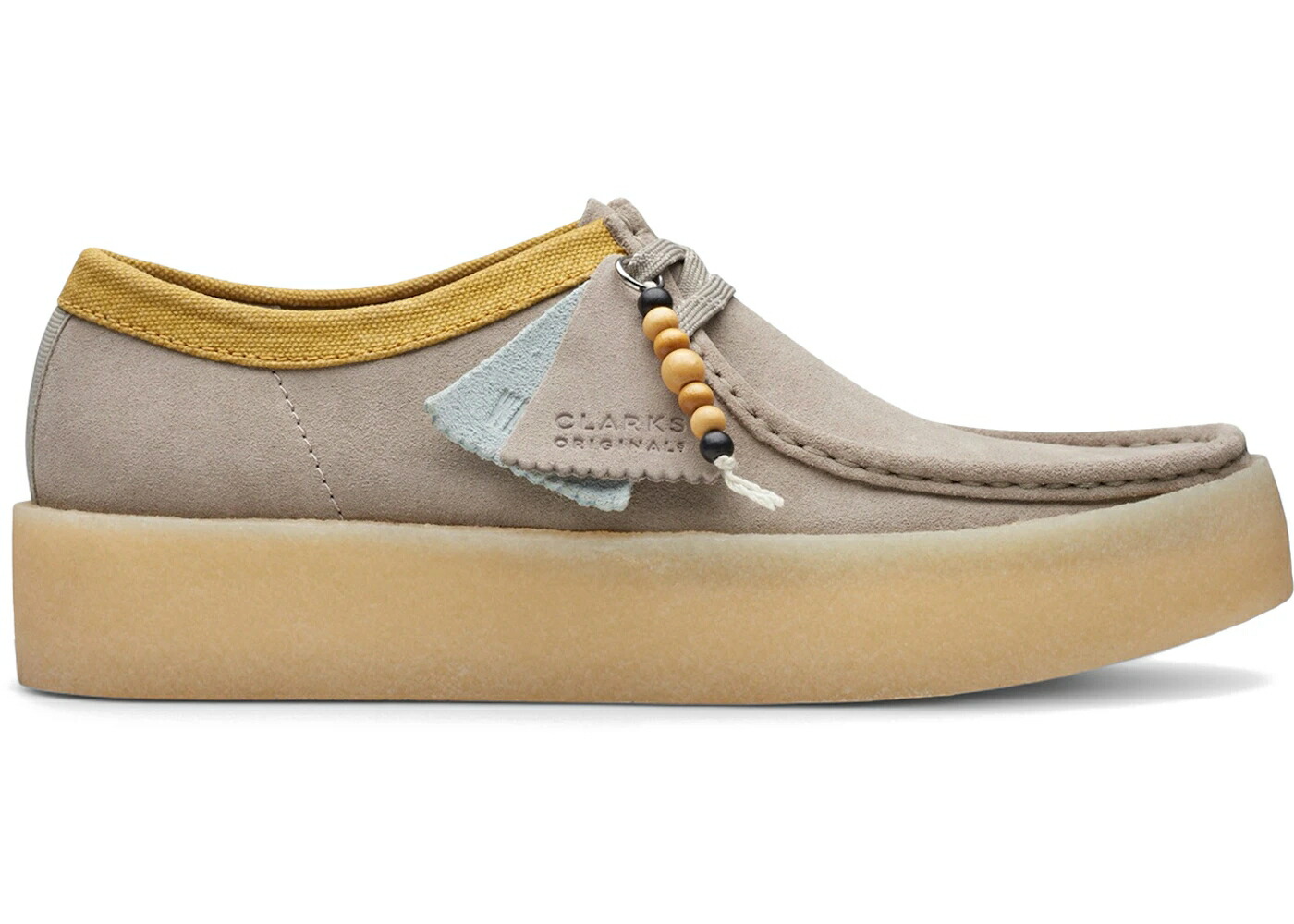 クラークス オリジナルス 灰色 グレー スニーカー メンズ CLARKS ORIGINALS WALLABEE CUP GREY STONE / GREY STONE