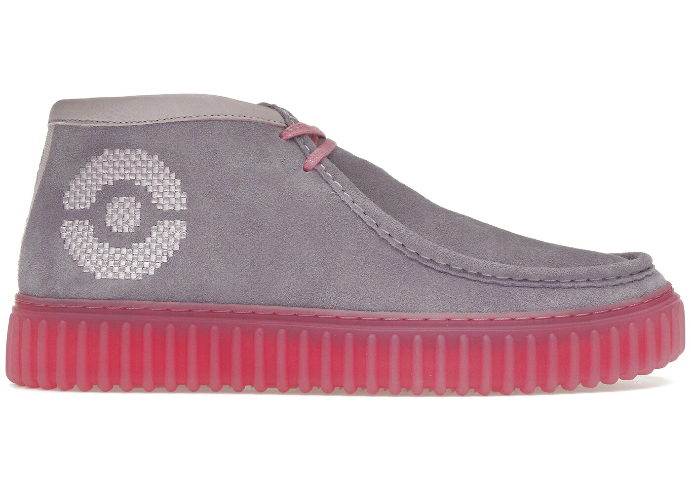 クラークス 薄墨色 薄墨色 サクラ色 スニーカー メンズ CLARKS TORHILL EXPLORE POK MON MEWTWO / GREY PINK