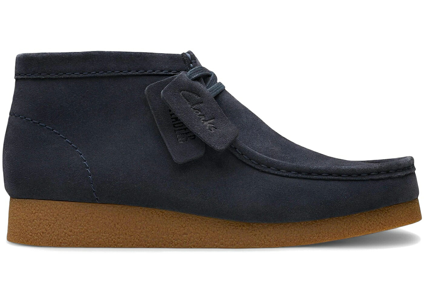 クラークス オリジナルス ブーツ 紺色 米国海軍 スエードクロス スウェード スニーカー メンズ CLARKS ORIGINALS WALLABEE EVO BOOT NAVY SUEDE /