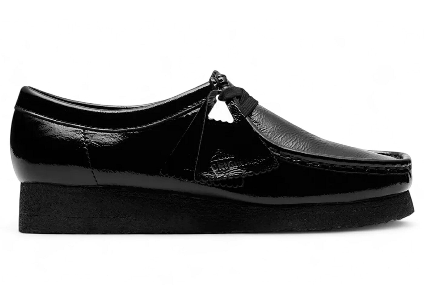 クラークス 黒いこと 黒いこと 専売特許 WOMEN\u0027S スニーカー レディース CLARKS WALLABEE BLACK PATENT (WOMEN\u0027S) / BLACK PATENT