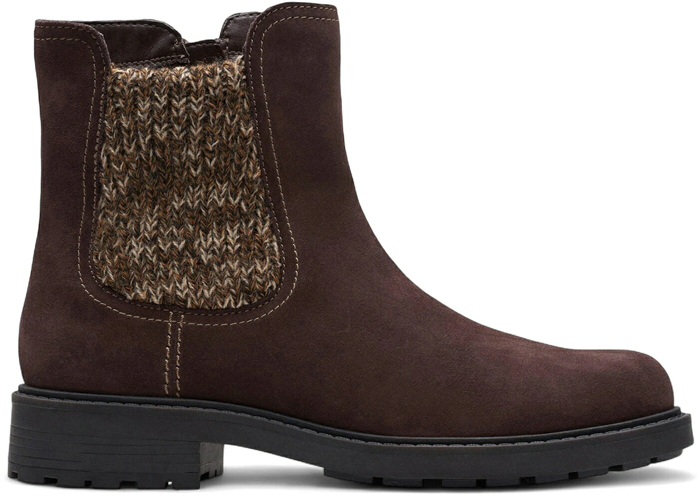 クラークス 天の原 赤銅色 赤銅色 スエードクロス スウェード WOMEN\u0027S スニーカー レディース CLARKS OPAL SKY DARK BROWN SUEDE (WOMEN\u0027S) / DARK BROWN