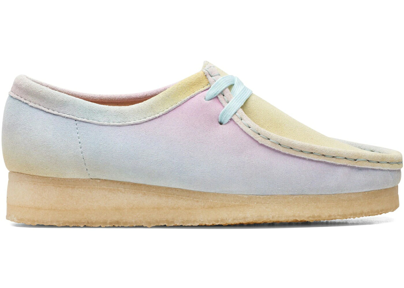 クラークス オリジナルス 白いこと 白いこと 青み 青色 WOMEN\u0027S スニーカー レディース CLARKS ORIGINALS WALLABEE WHITE BLUE (WOMEN\u0027S) / WHITE BLUE