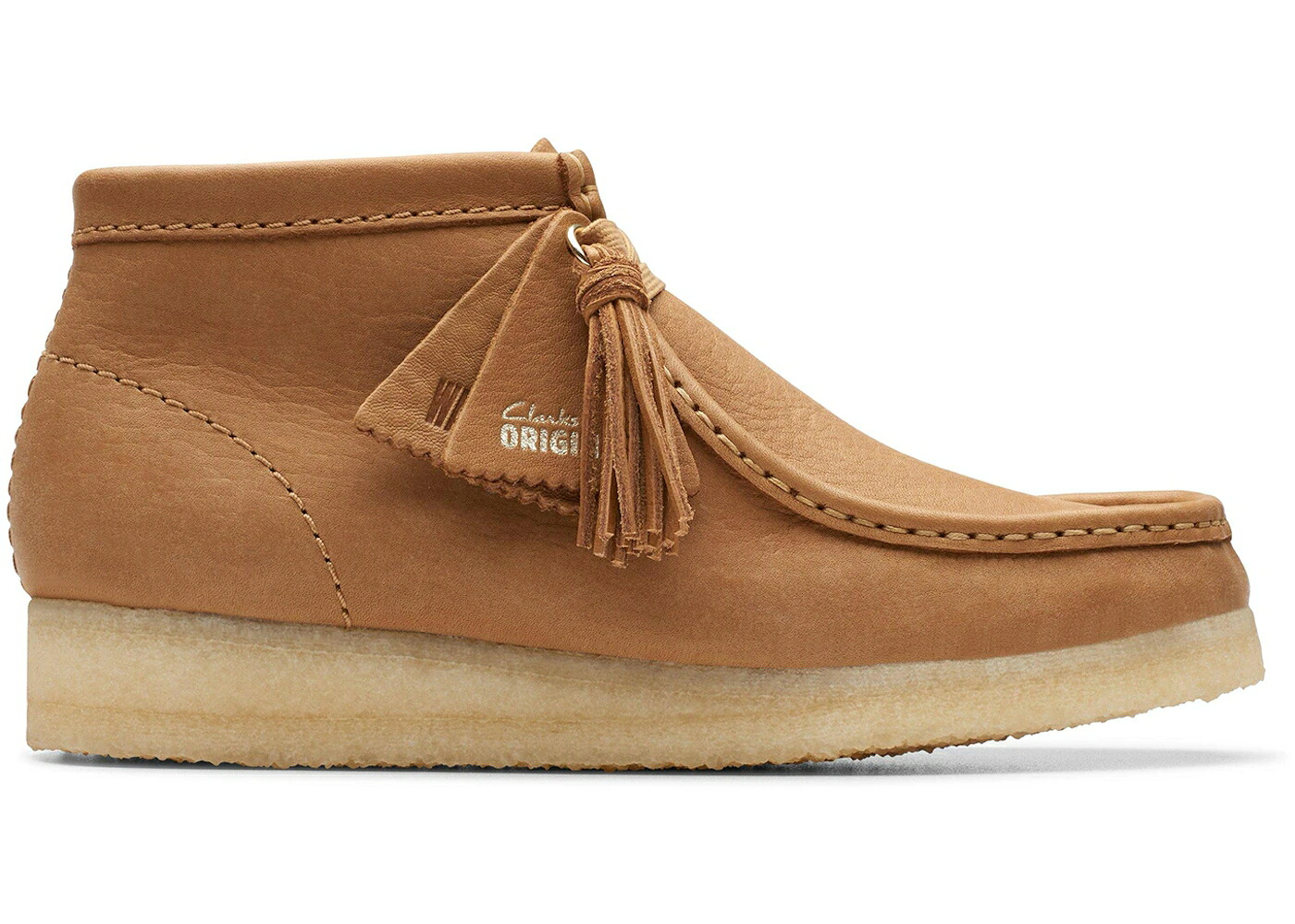 クラークス オリジナルス ブーツ ミッド なめし革 WOMEN\u0027S スニーカー レディース CLARKS ORIGINALS WALLABEE BOOT MID TAN LEATHER (WOMEN\u0027S) / MID TAN