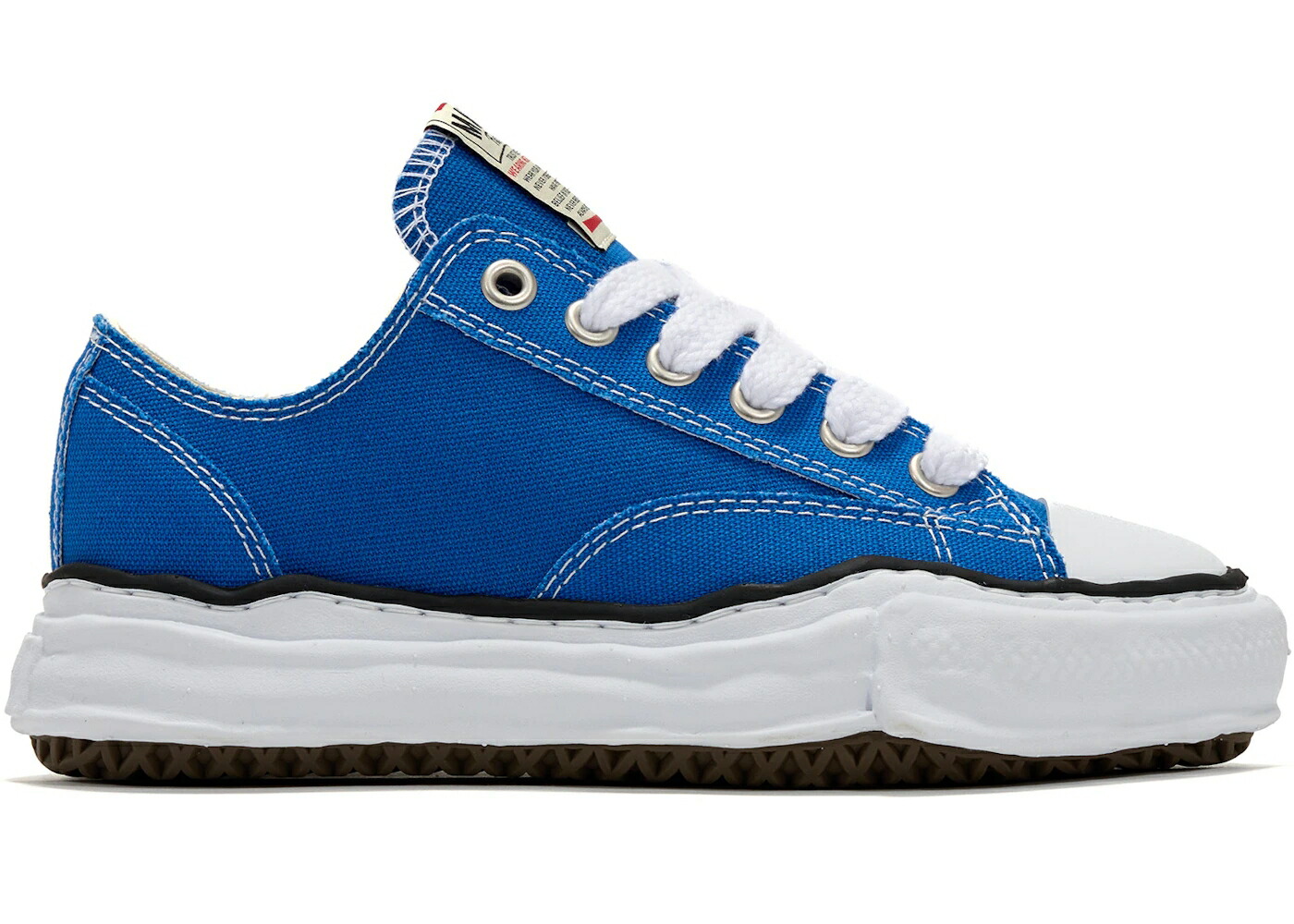 メゾン ミハラヤスヒロ 青色 ブルー スニーカー メンズ MAISON MIHARA YASUHIRO MAISON MIHARA YASUHIRO PETERSON OG SOLE CANVAS LOW CL BLUE / CL BLUE 52,440円