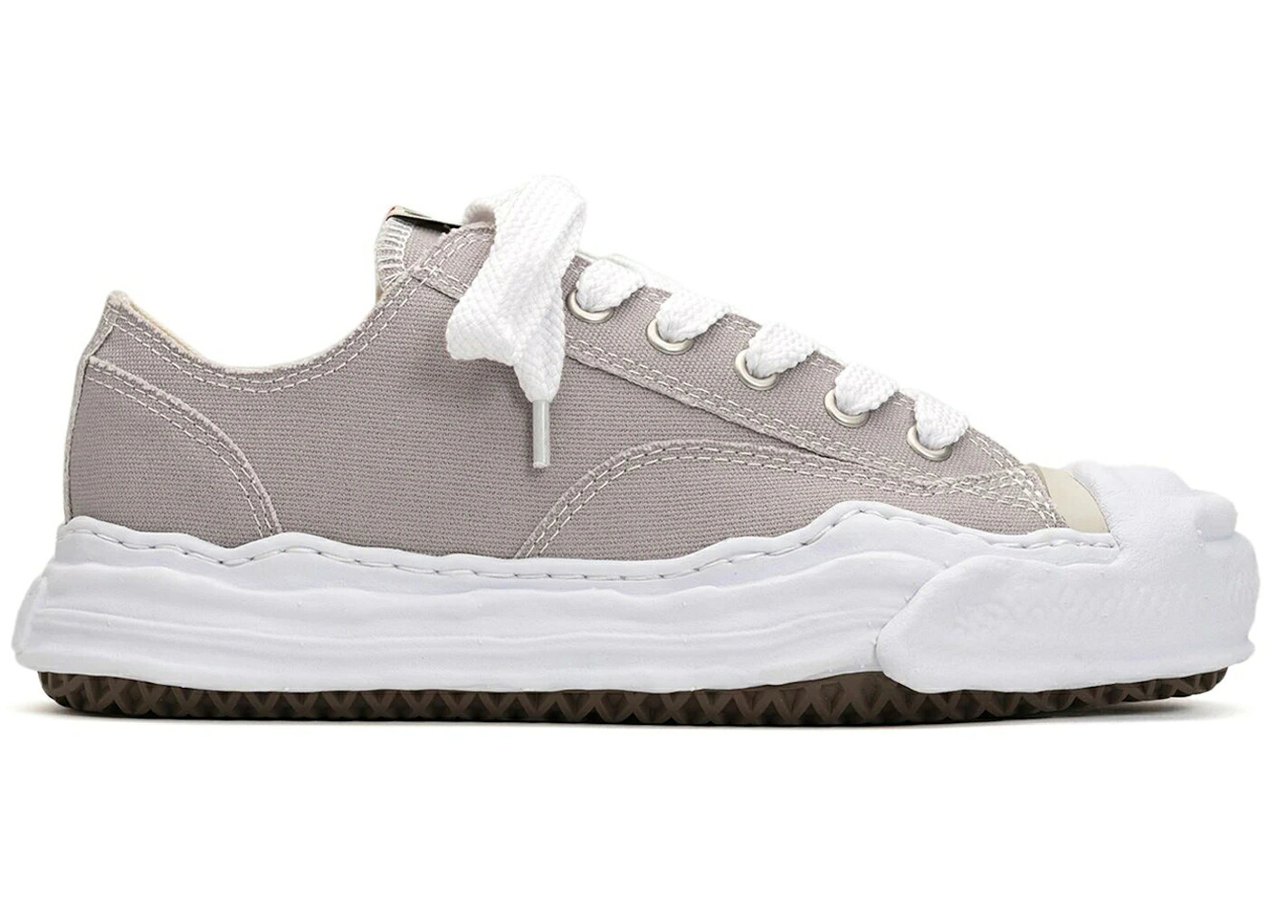 メゾン ミハラヤスヒロ 灰色 グレー グレイ スニーカー メンズ MAISON MIHARA YASUHIRO MAISON MIHARA YASUHIRO HANK OG SOLE CANVAS LOW GRAY /