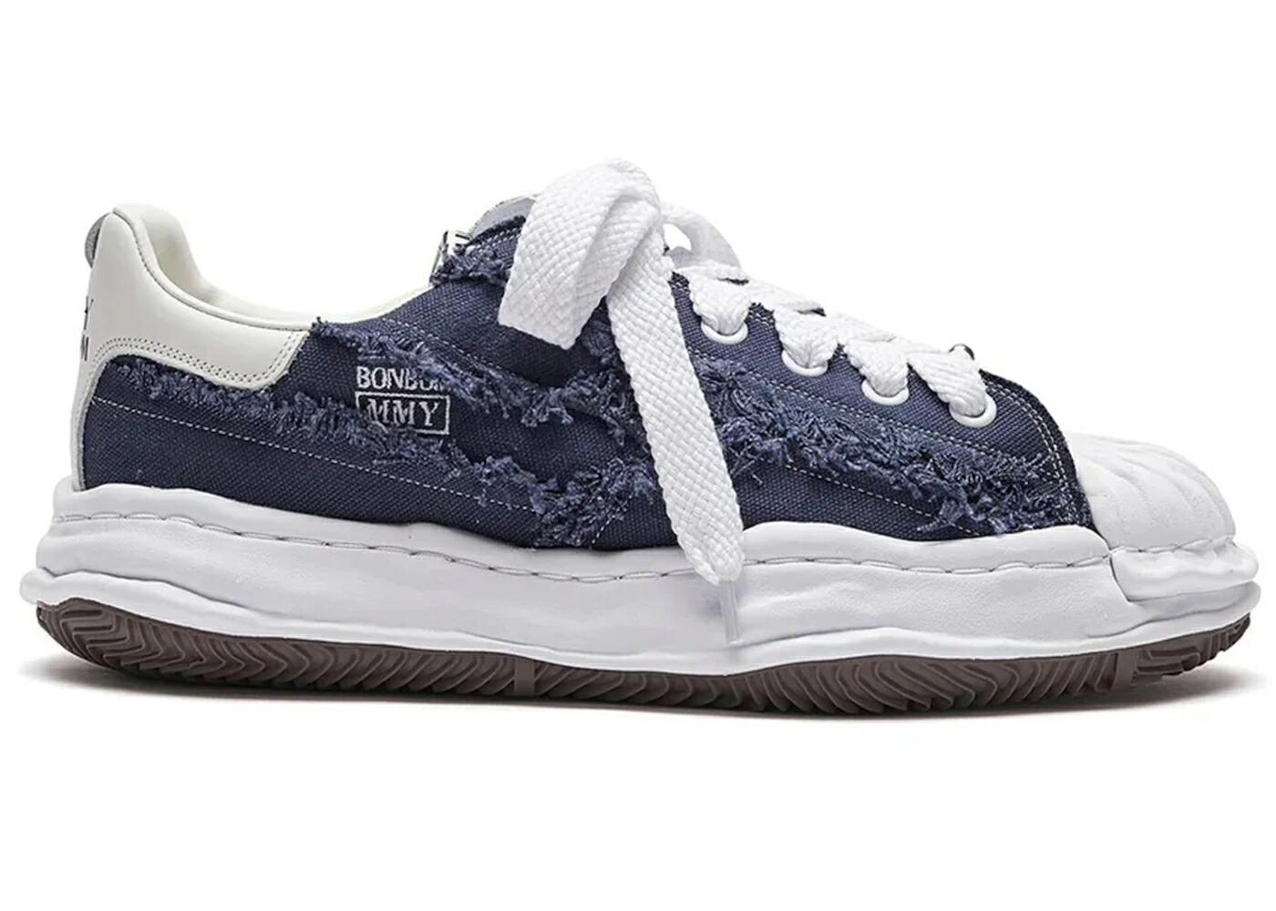 メゾン ミハラヤスヒロ 紺色 ネイビー スニーカー メンズ MAISON MIHARA YASUHIRO MAISON MIHARA YASUHIRO BLAKEY OG SOLE LOW BONBOM NAVY /