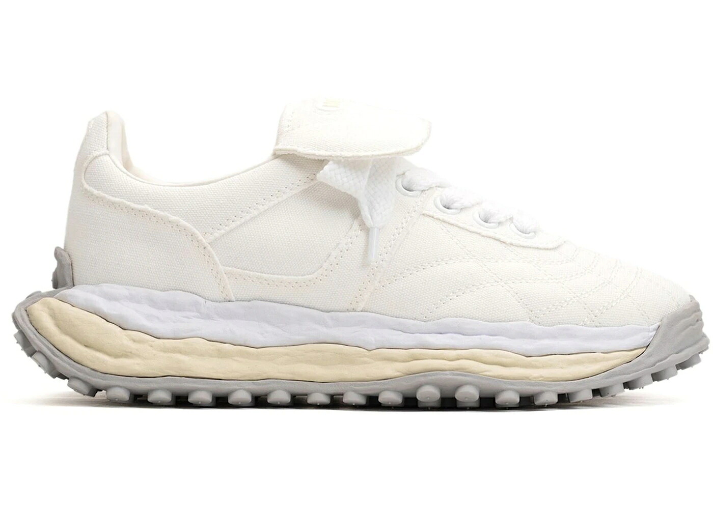 メゾン ミハラヤスヒロ 白色 ホワイト スニーカー メンズ MAISON MIHARA YASUHIRO MAISON MIHARA YASUHIRO SCOTT OG SOLE CANVAS LOW WHITE /