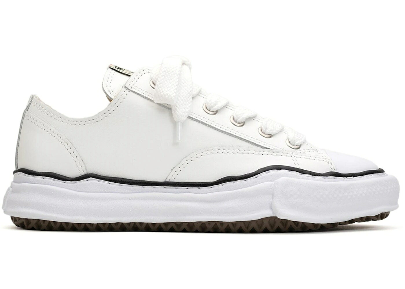 住みか ミハラヤスヒロ なめし革 白いこと 白いこと スニーカー メンズ MAISON MIHARA YASUHIRO MAISON MIHARA YASUHIRO PETERSON OG SOLE LEATHER LOW WHITE /