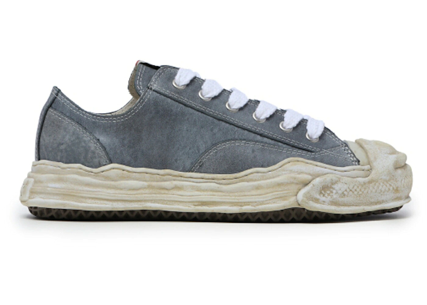 住み家 ミハラヤスヒロ 黒いこと 黒いこと 白いこと 白いこと スニーカー メンズ MAISON MIHARA YASUHIRO MAISON MIHARA YASUHIRO HANK OG SOLE VL BLACK DISTRESS / BLACK WHITE 靴-メンズ靴