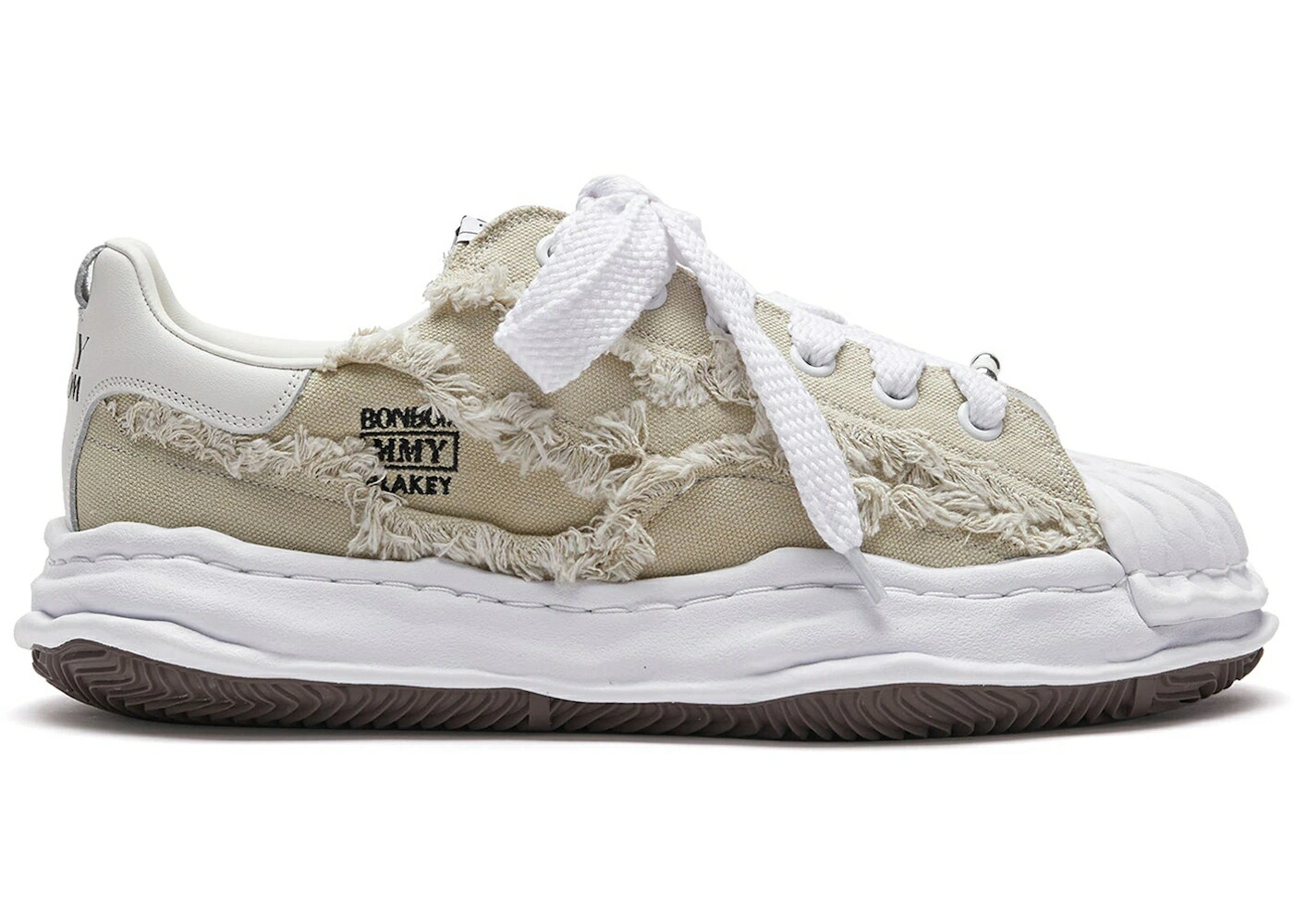 メゾン ミハラヤスヒロ ベージュ スニーカー メンズ MAISON MIHARA YASUHIRO MAISON MIHARA YASUHIRO BLAKEY OG SOLE LOW BONBOM BEIGE /