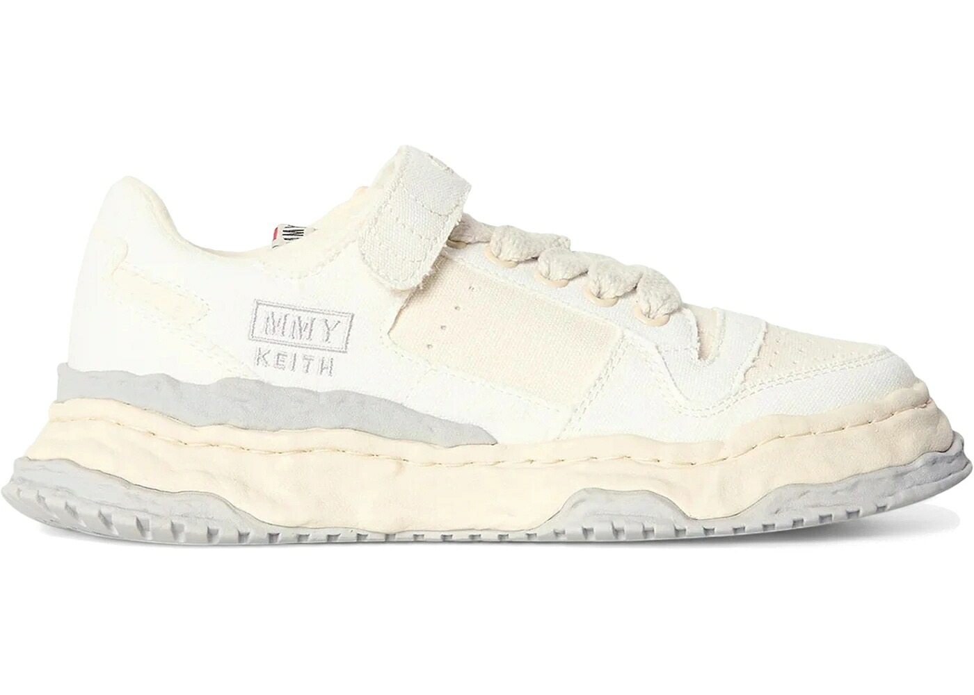 住みか ミハラヤスヒロ 白いこと 白いこと スニーカー メンズ MAISON MIHARA YASUHIRO MAISON MIHARA YASUHIRO KEITH OG SOLE CANVAS LOW WHITE /