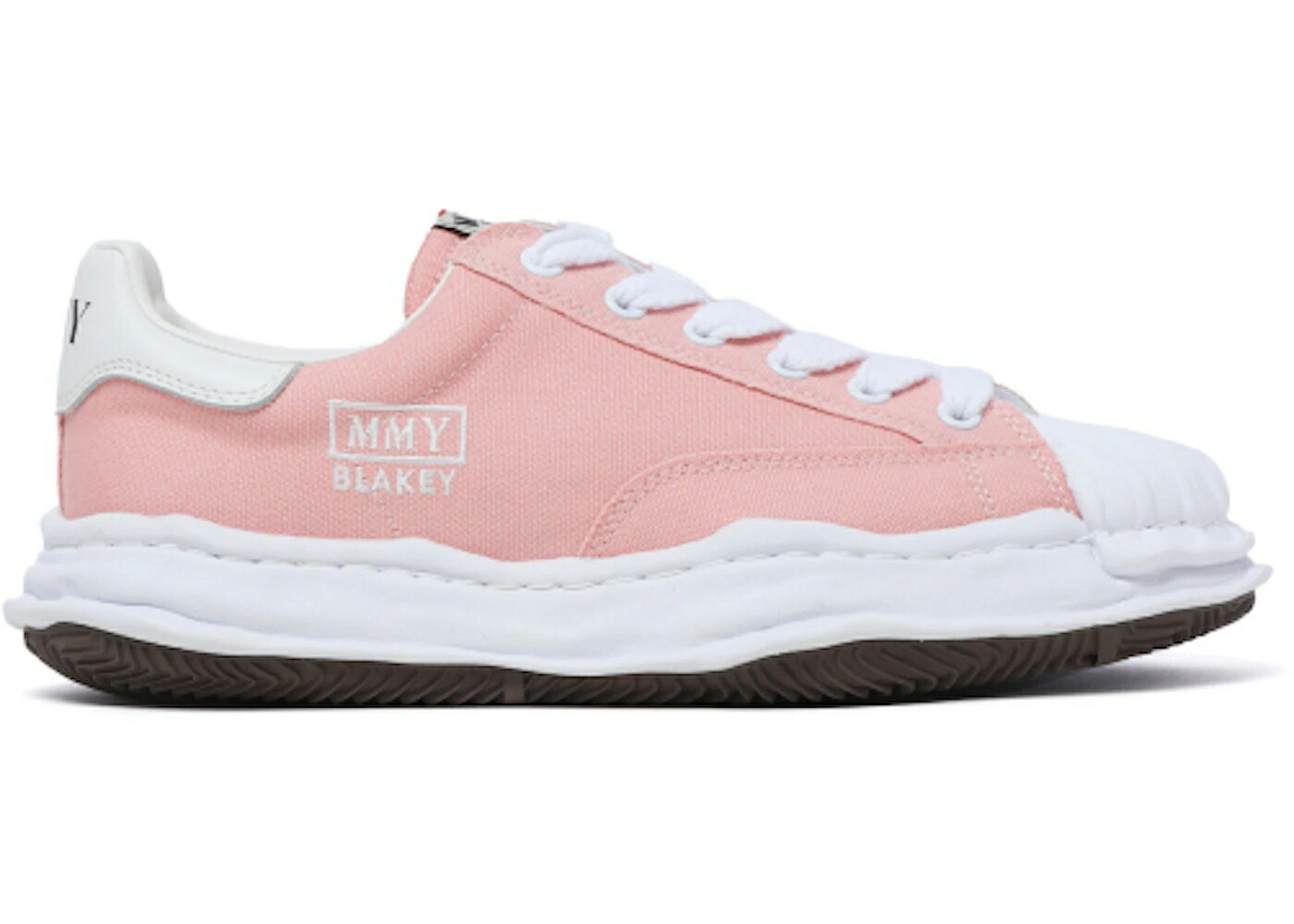 メゾン ミハラヤスヒロ ピンク 白色 ホワイト スニーカー メンズ MAISON MIHARA YASUHIRO MAISON MIHARA YASUHIRO BLAKEY OG SOLE CANVAS LOW PINK / PINK WHITE