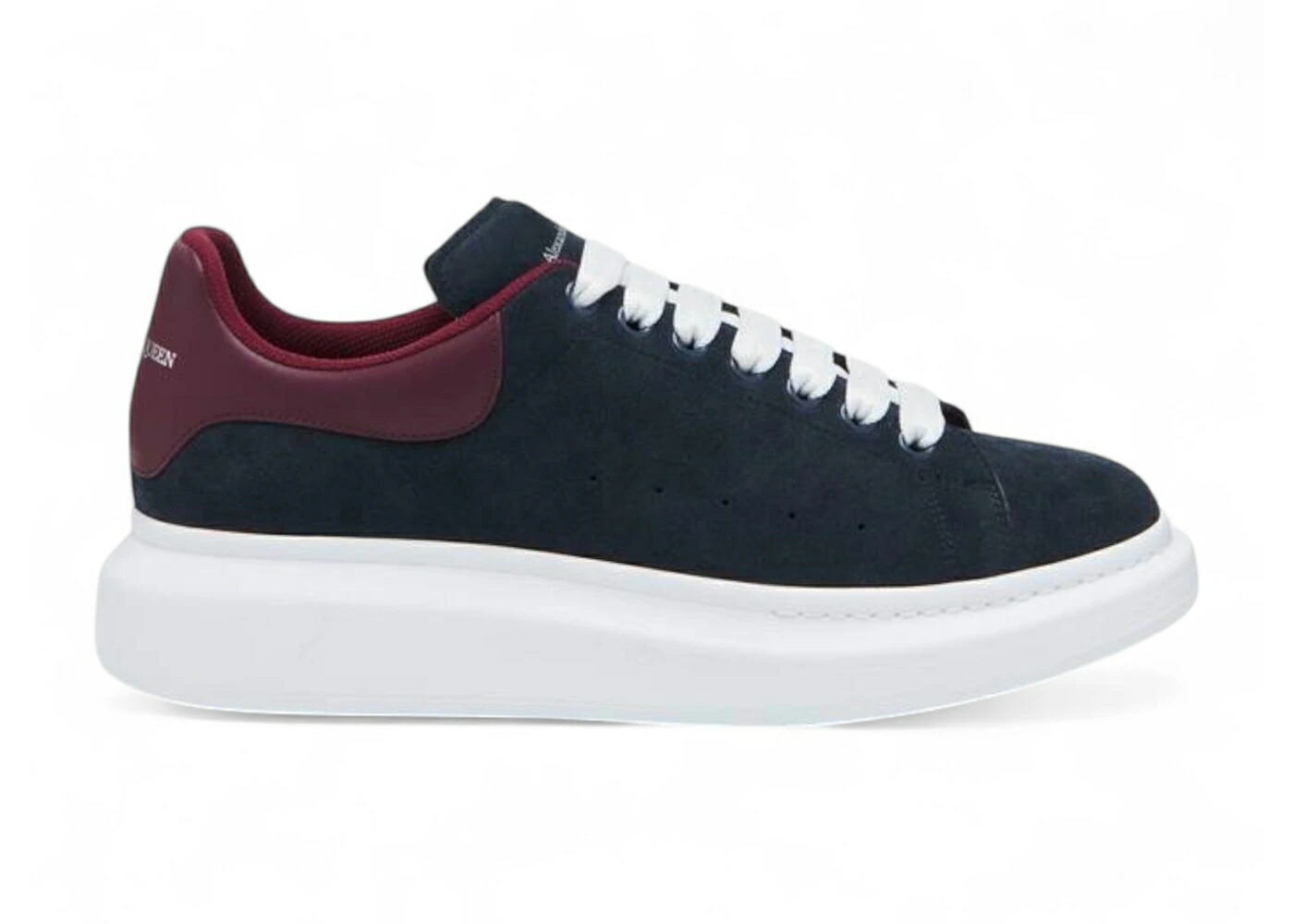 アレキサンダーマックイーン 青色 ブルー ワイン色 バーガンディー スニーカー メンズ ALEXANDER MCQUEEN ALEXANDER MCQUEEN OVERSIZED BLUE BURGUNDY / BLUE BURGUNDY