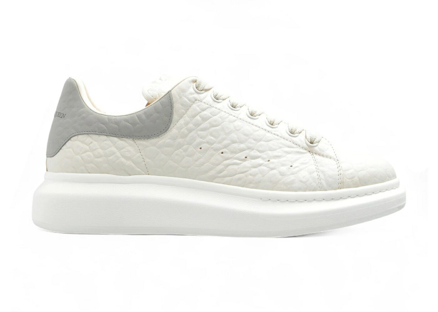 アレキサンダーマックイーン 白色 ホワイト 灰色 グレー スニーカー メンズ ALEXANDER MCQUEEN ALEXANDER MCQUEEN OVERSIZED OFF WHITE GREY / OFF WHITE GREY