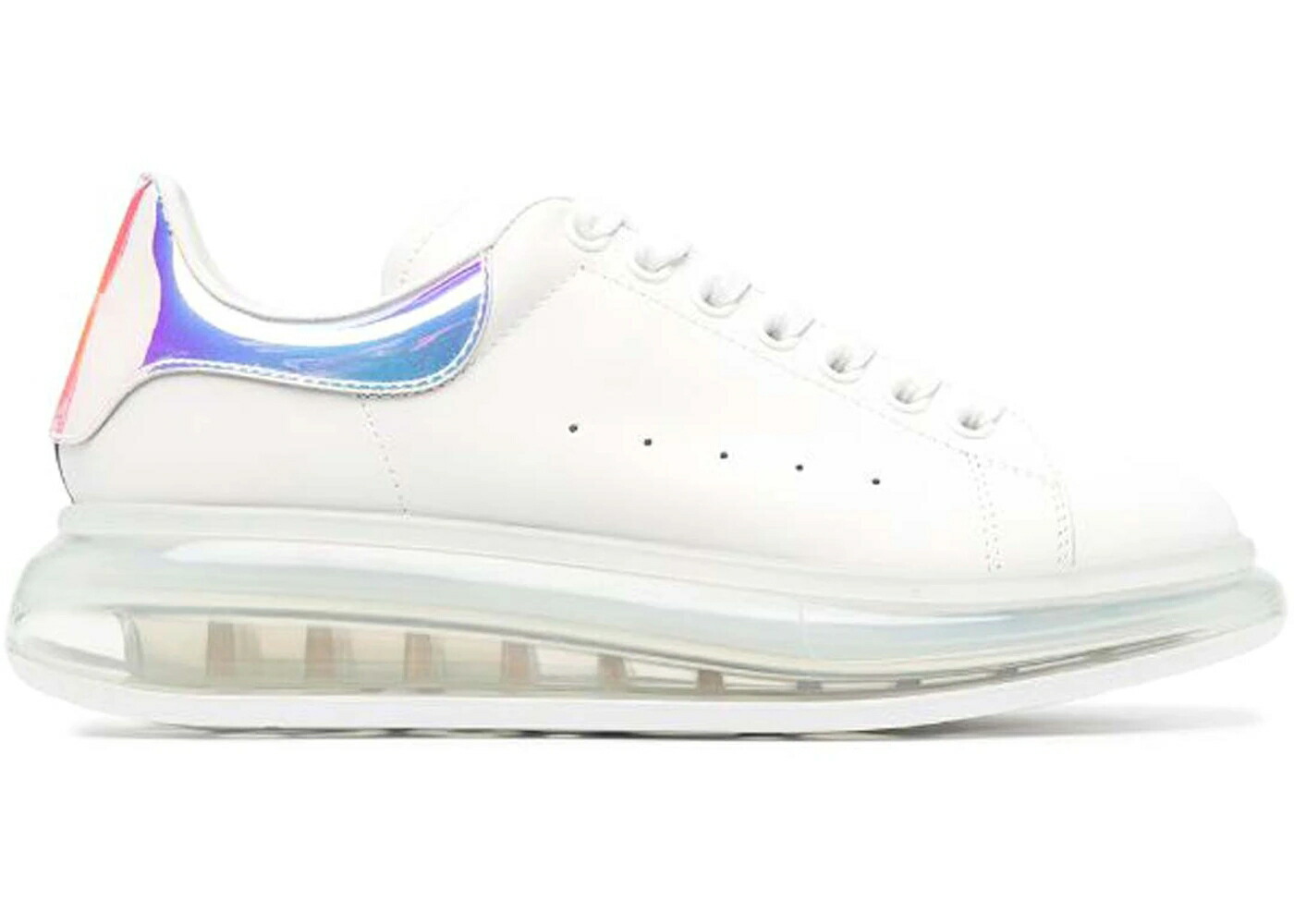 アレキサンダーマックイーン 白色 ホワイト ショック ピンク スニーカー メンズ ALEXANDER MCQUEEN ALEXANDER MCQUEEN OVERSIZED WHITE SHOCK PINK / WHITE SHOCK PINK 63,800円