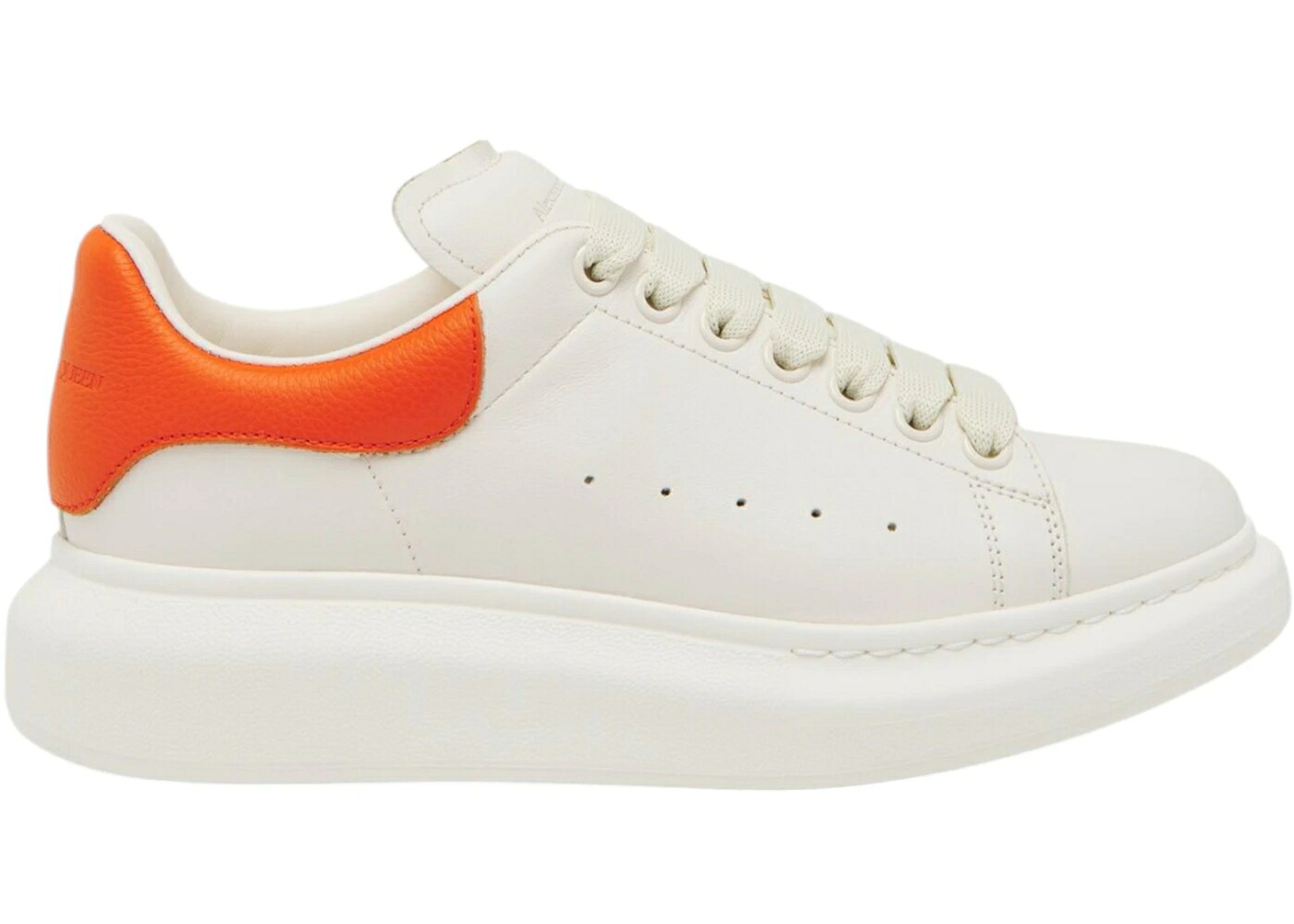 アレキサンダーマックイーン 白色 ホワイト 橙 オレンジ スニーカー メンズ ALEXANDER MCQUEEN ALEXANDER MCQUEEN OVERSIZED OFF WHITE ORANGE / OFF WHITE ORANGE|スニケス