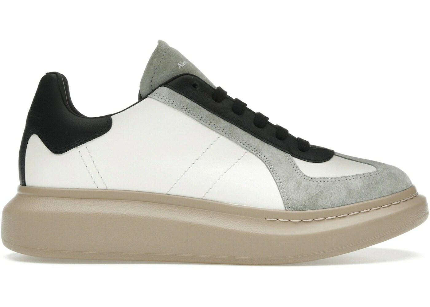 アレキサンダーマックイーン 白色 ホワイト 灰色 グレー 黒色 ブラック スニーカー メンズ ALEXANDER MCQUEEN ALEXANDER MCQUEEN OVERSIZED RETRO WHITE GREY BLACK / WHITE GREY BLACK