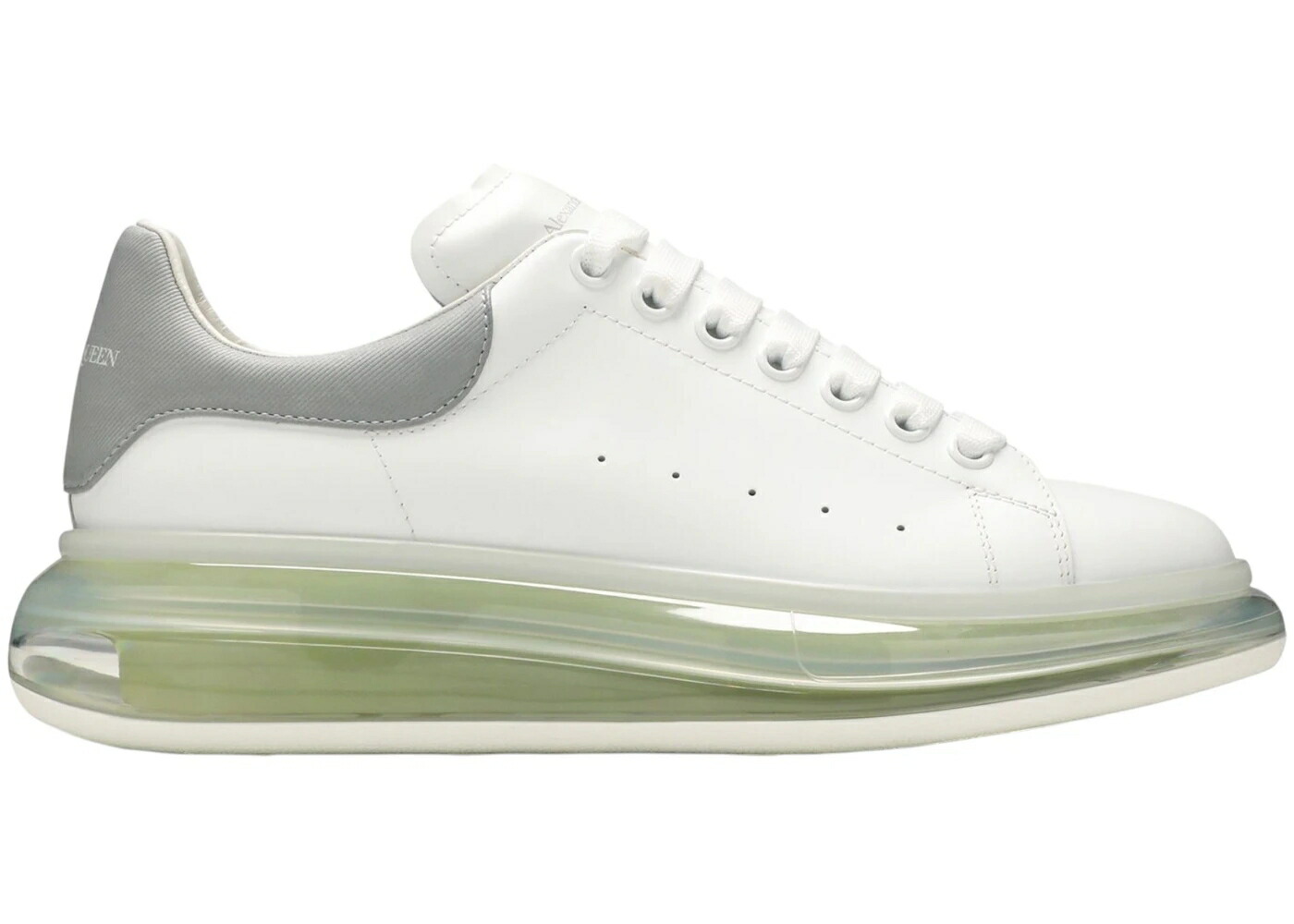 アレキサンダーマックイーン 白色 ホワイト 銀色 シルバー スニーカー メンズ ALEXANDER MCQUEEN ALEXANDER MCQUEEN RUNNER WHITE SILVER / WHITE SILVER