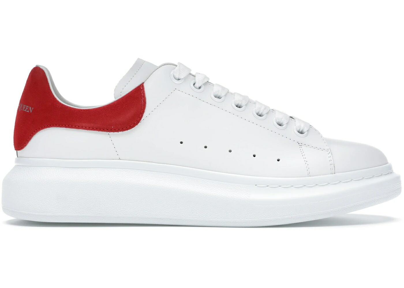 アレキサンダーマックイーン 赤 レッド 白色 ホワイト スニーカー メンズ ALEXANDER MCQUEEN ALEXANDER MCQUEEN OVERSIZED RED / WHITE