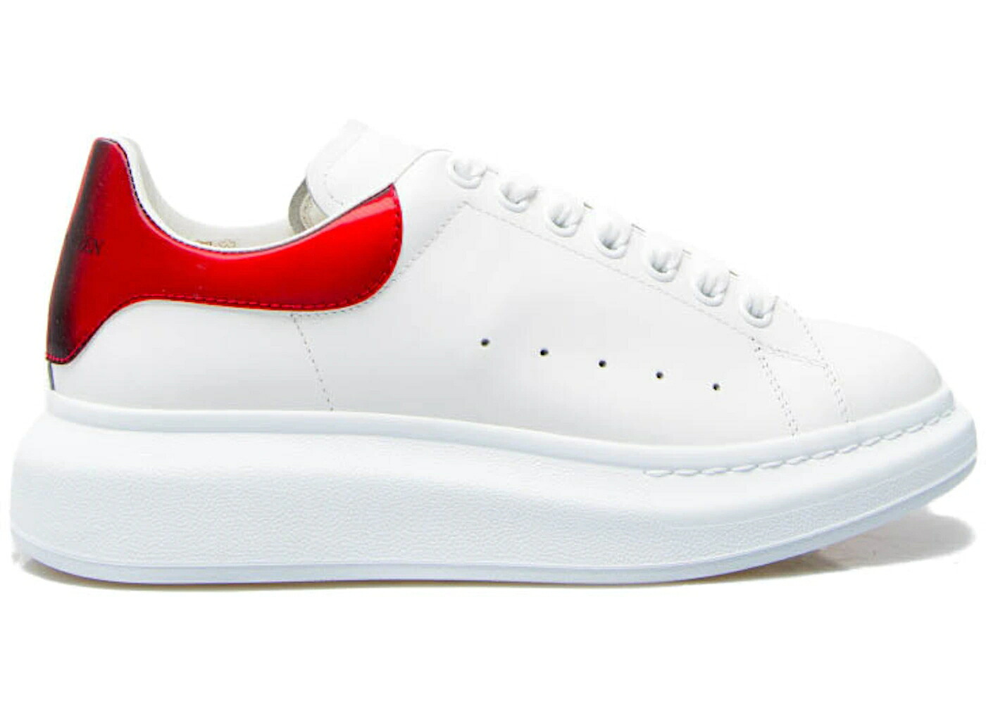 アレキサンダーマックイーン 赤 赤いこと 白いこと 白いこと スニーカー メンズ ALEXANDER MCQUEEN ALEXANDER MCQUEEN OVERSIZED RED REFLECTIVE / WHITE RED