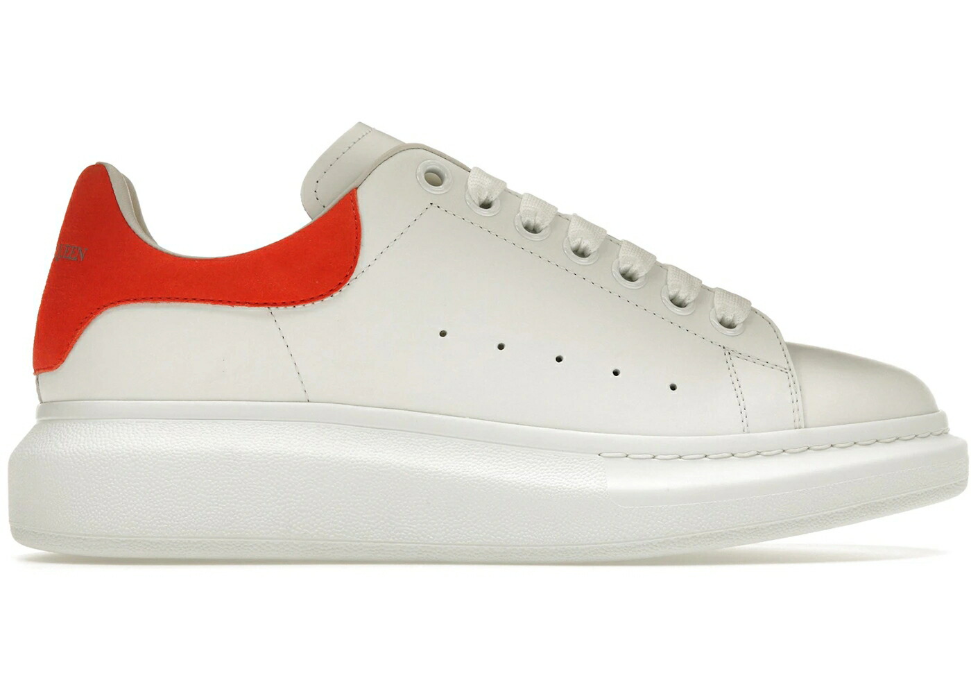 アレキサンダーマックイーン 橙 オレンジ 白色 ホワイト スニーカー メンズ ALEXANDER MCQUEEN ALEXANDER MCQUEEN OVERSIZED ORANGE / WHITE ORANGE