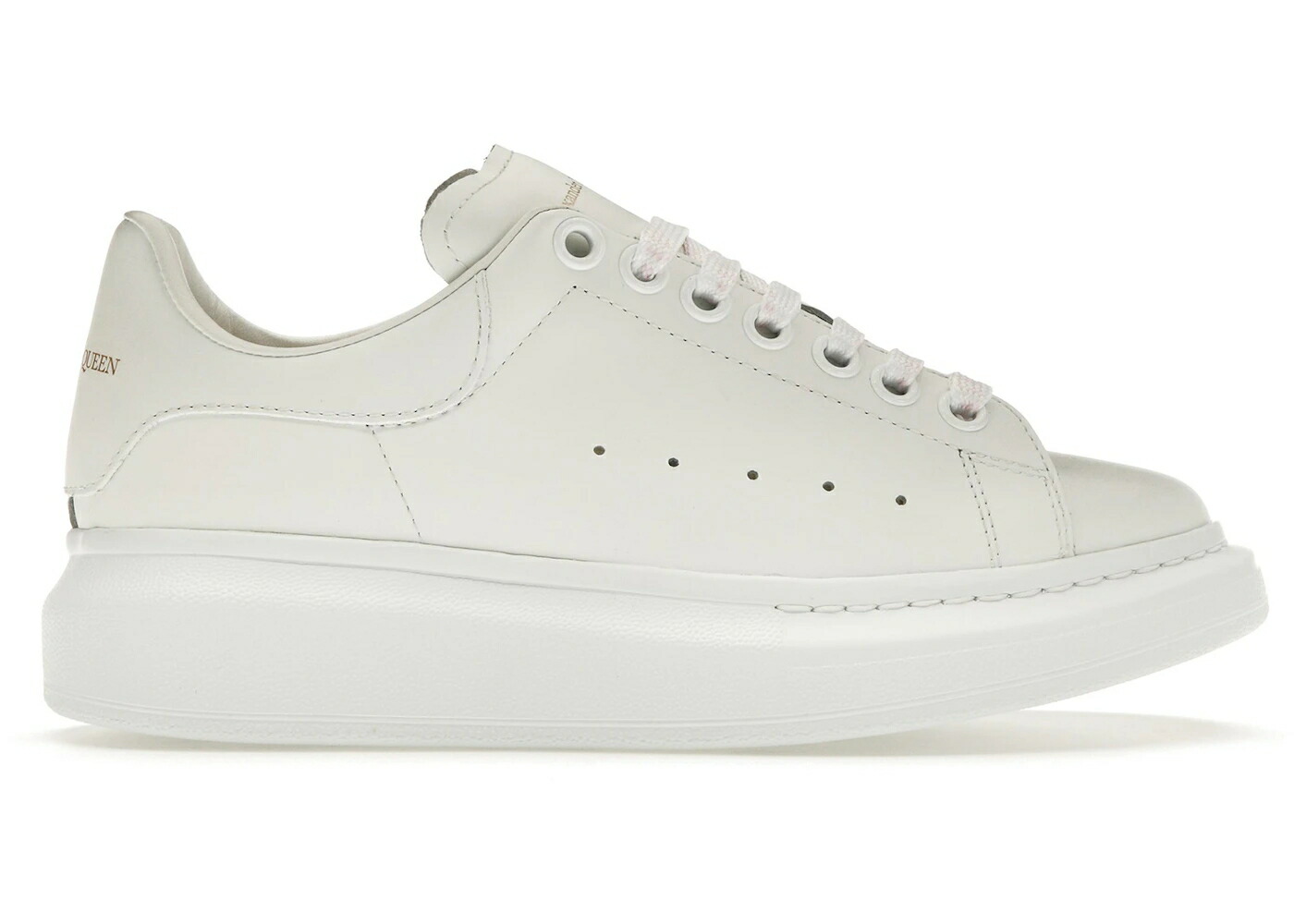 アレキサンダーマックイーン 白色 ホワイト WOMEN スニーカー レディース ALEXANDER MCQUEEN ALEXANDER MCQUEEN OVERSIZED WHITE (WOMEN) /