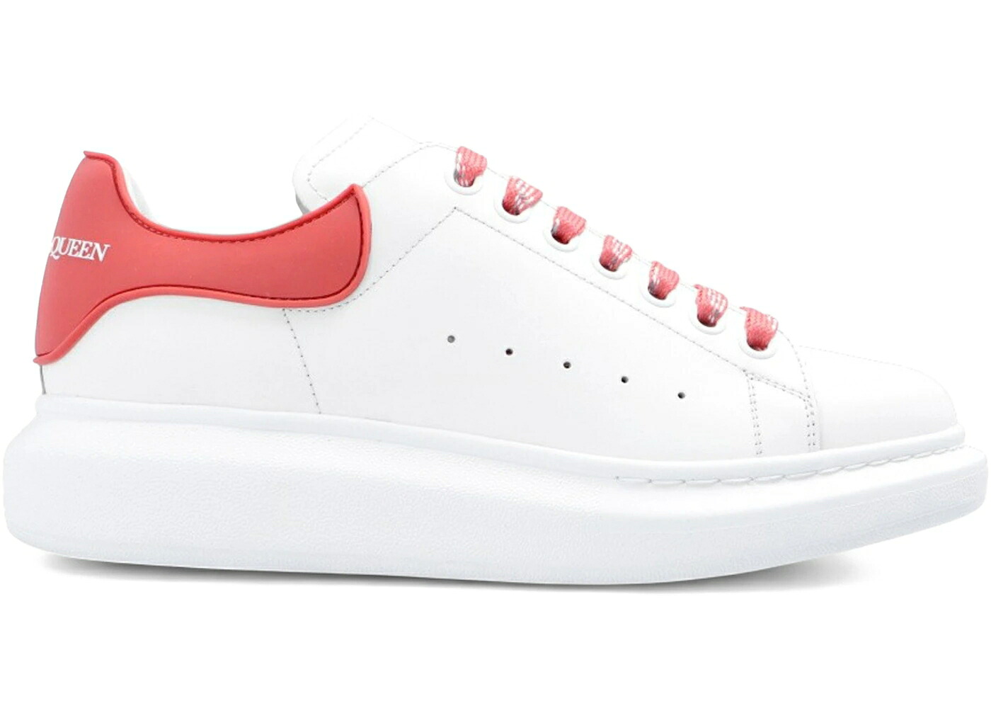 アレキサンダーマックイーン 白色 ホワイト WOMEN'S スニーカー レディース ALEXANDER MCQUEEN ALEXANDER MCQUEEN OVERSIZED WHITE CORAL (WOMEN'S) / WHITE CORAL
