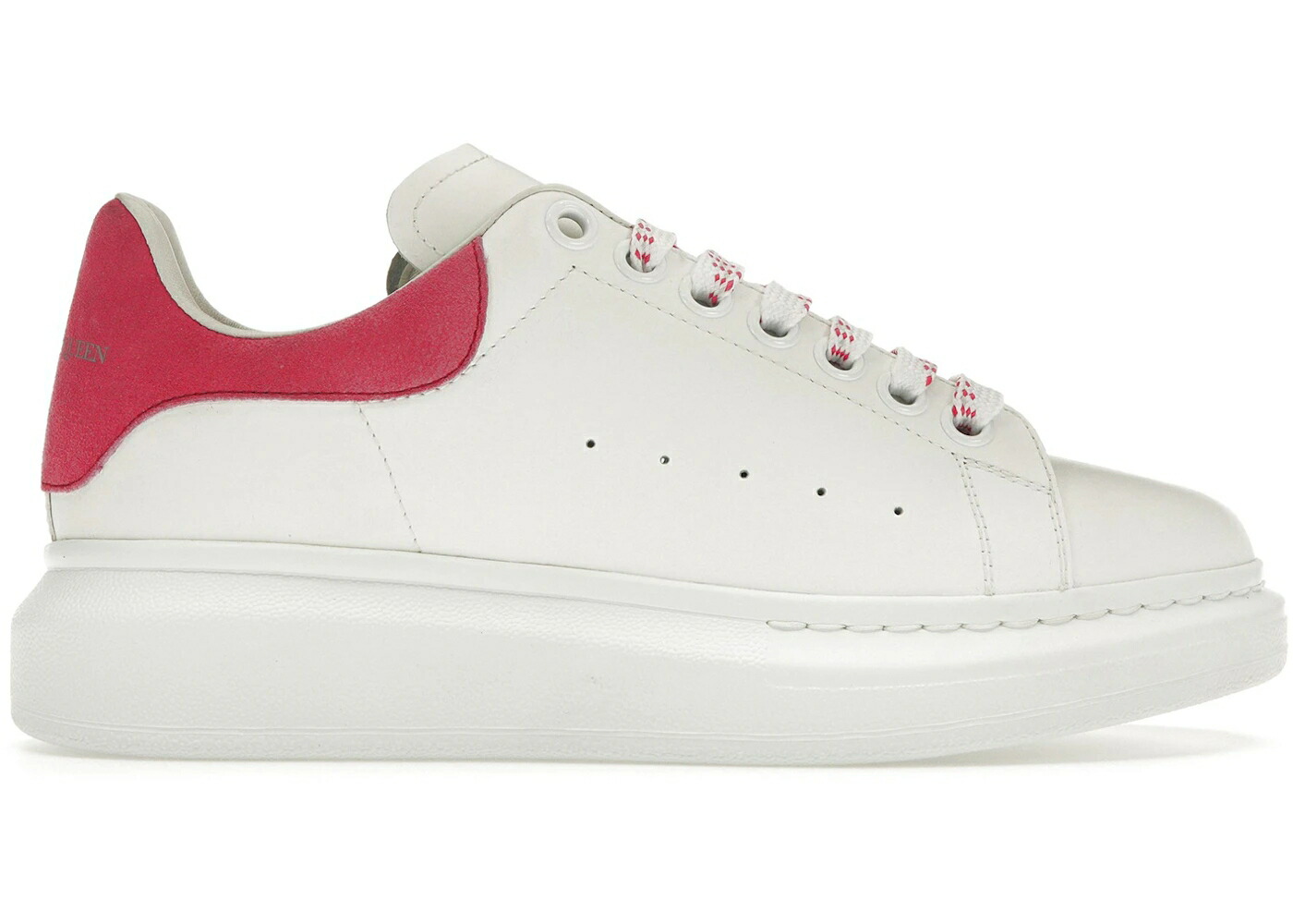 アレキサンダーマックイーン 白色 ホワイト ピンク WOMEN'S スニーカー レディース ALEXANDER MCQUEEN ALEXANDER MCQUEEN OVERSIZED WHITE PEONY PINK (WOMEN'S) / WHITE PEONY PINK
